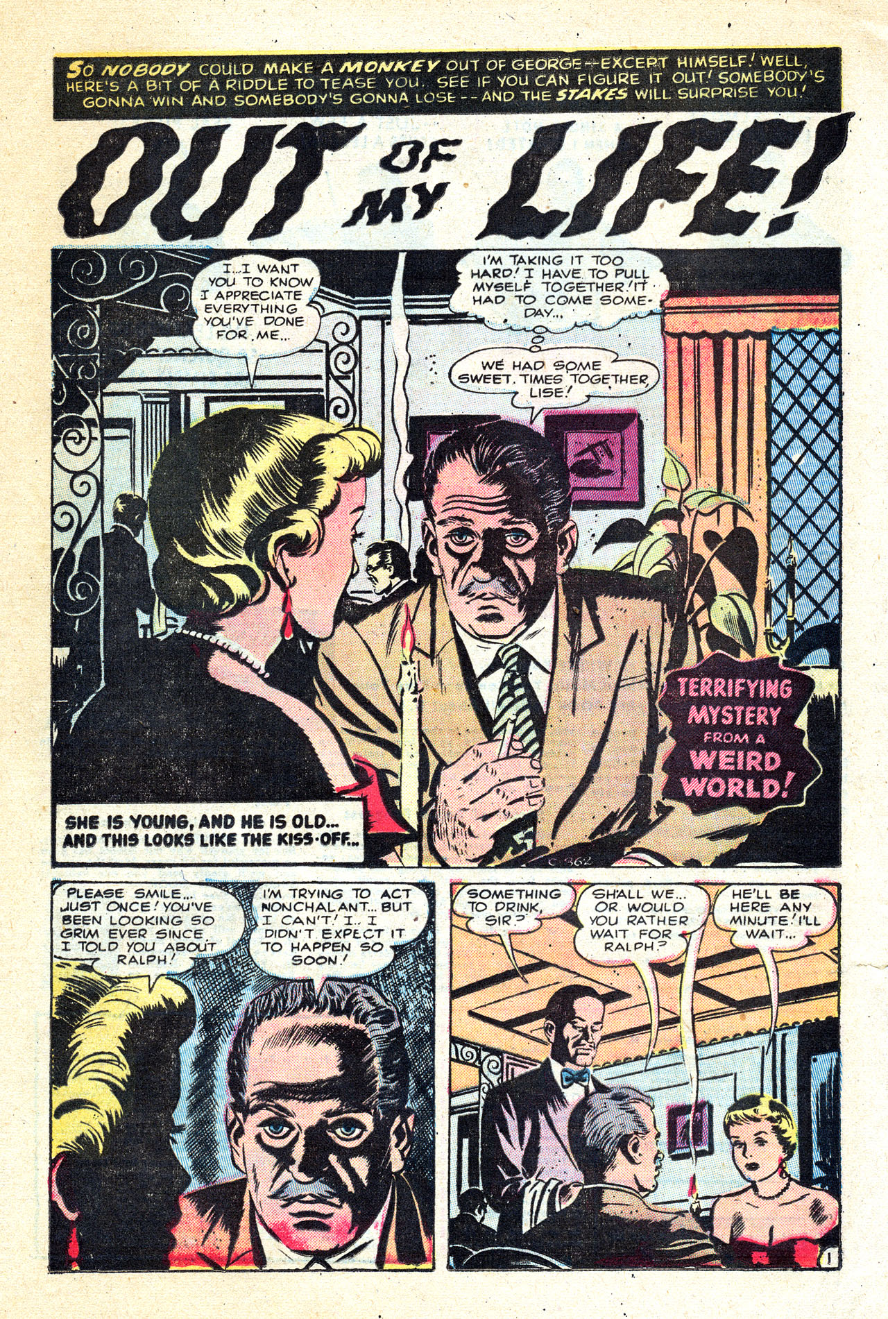 Read online Adventures into Weird Worlds comic -  Issue #22 - 23