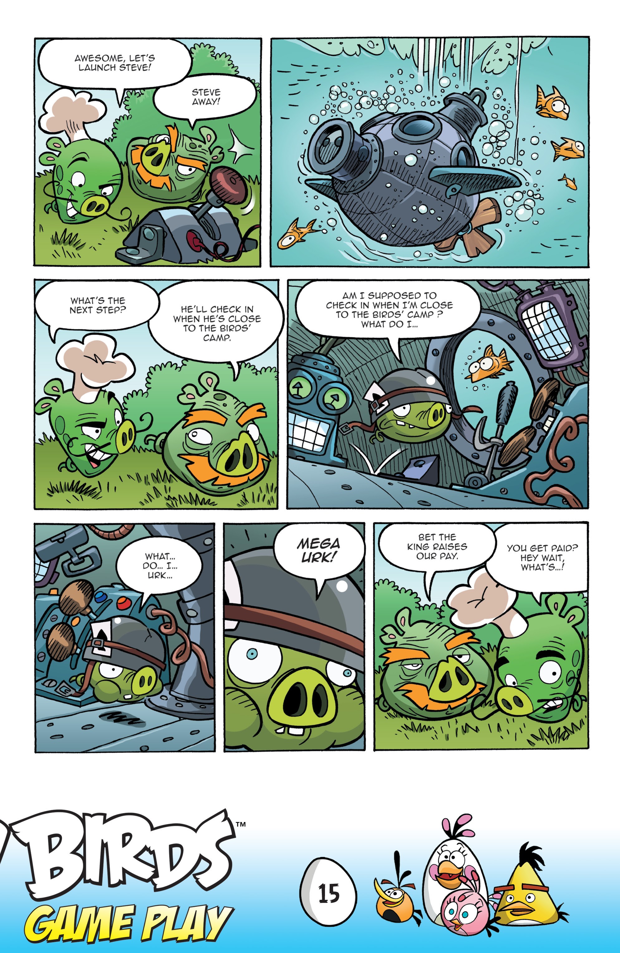 Read online Angry Birds Comics: Game Play comic -  Issue #1 - 17