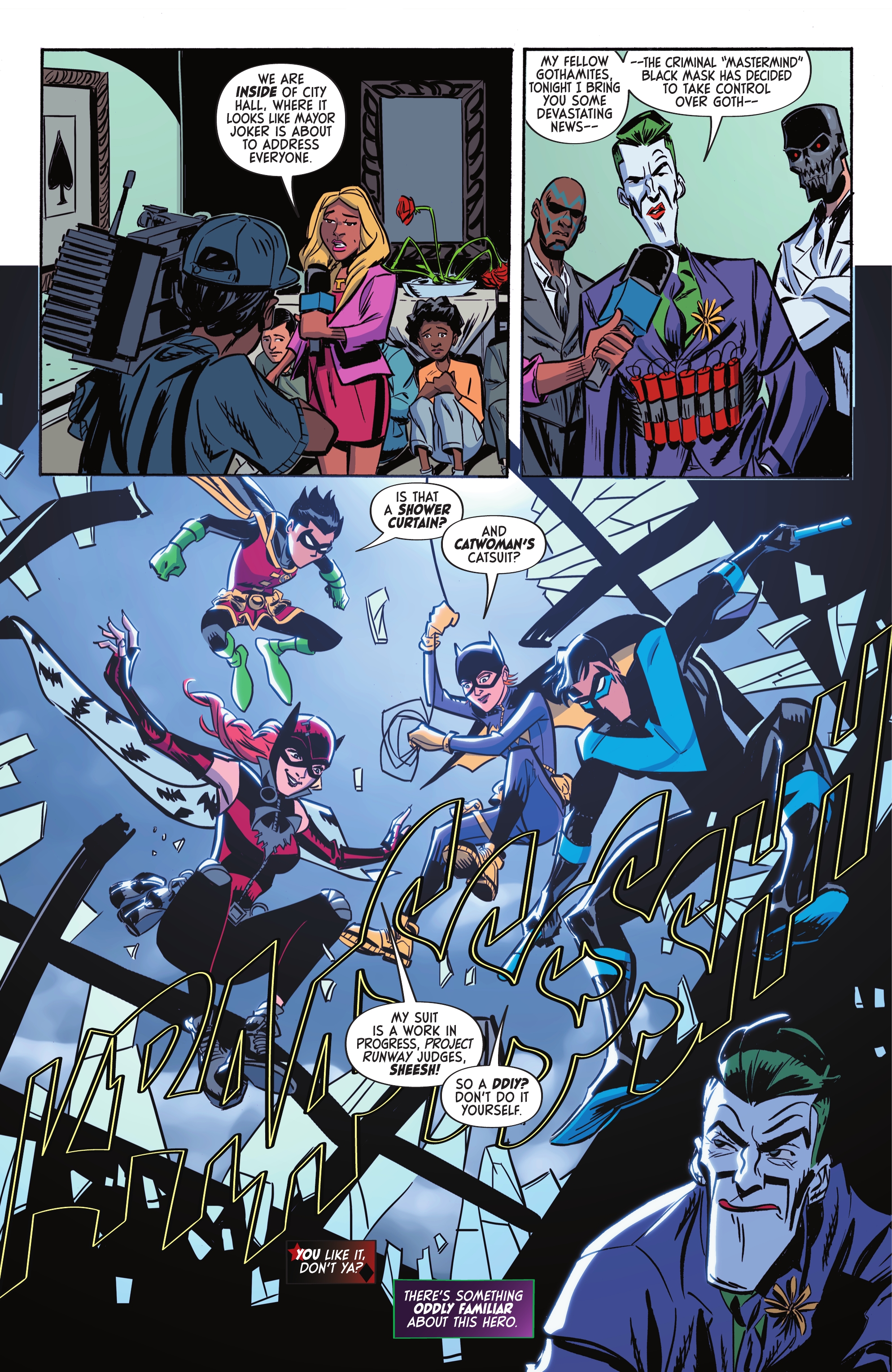Read online Harley Quinn: The Animated Series: Legion of Bats! comic -  Issue #3 - 17