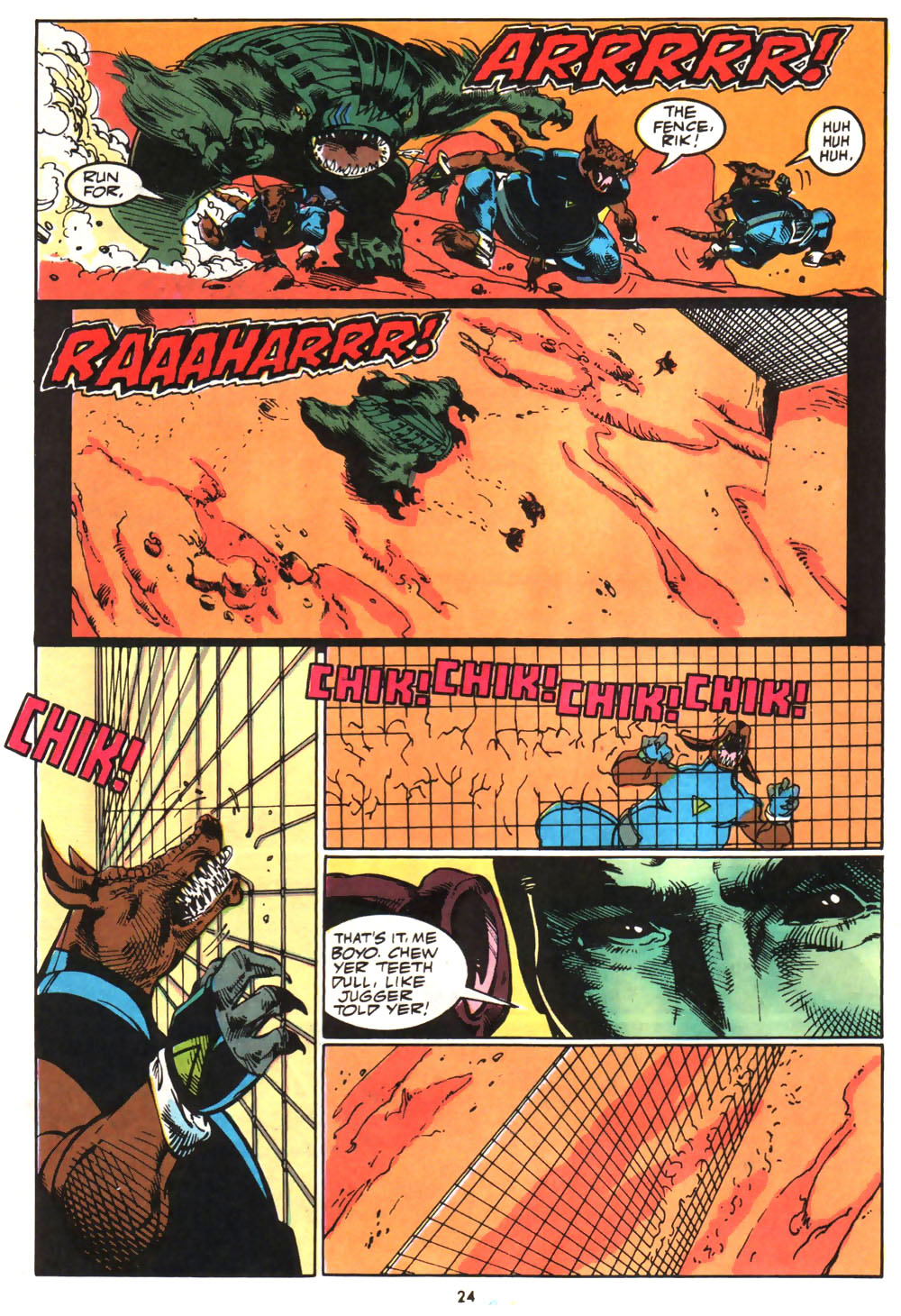 Read online Alien Legion (1987) comic -  Issue #10 - 26