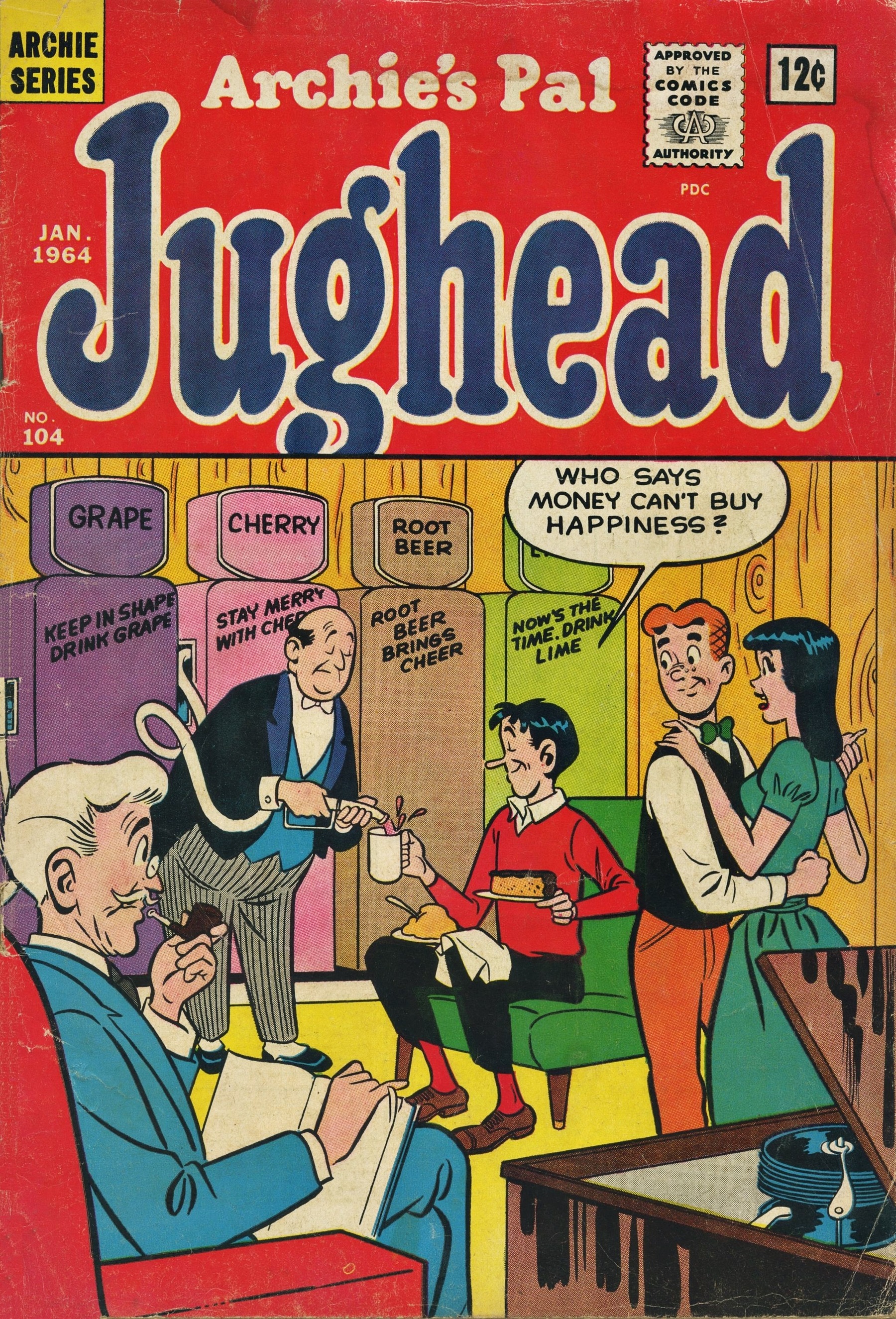 Read online Archie's Pal Jughead comic -  Issue #104 - 1
