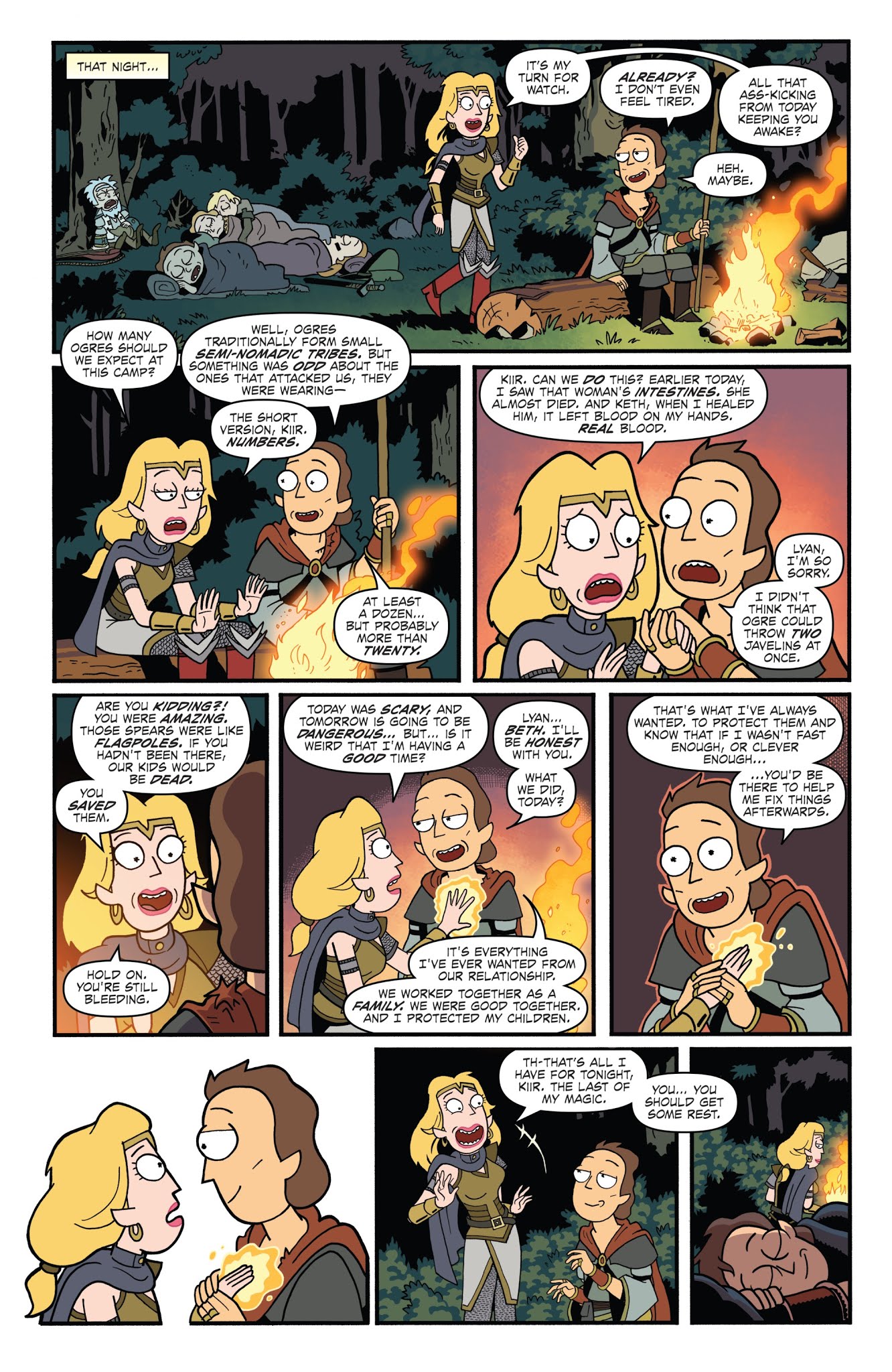 Read online Rick and Morty vs Dungeons & Dragons comic -  Issue #3 - 21