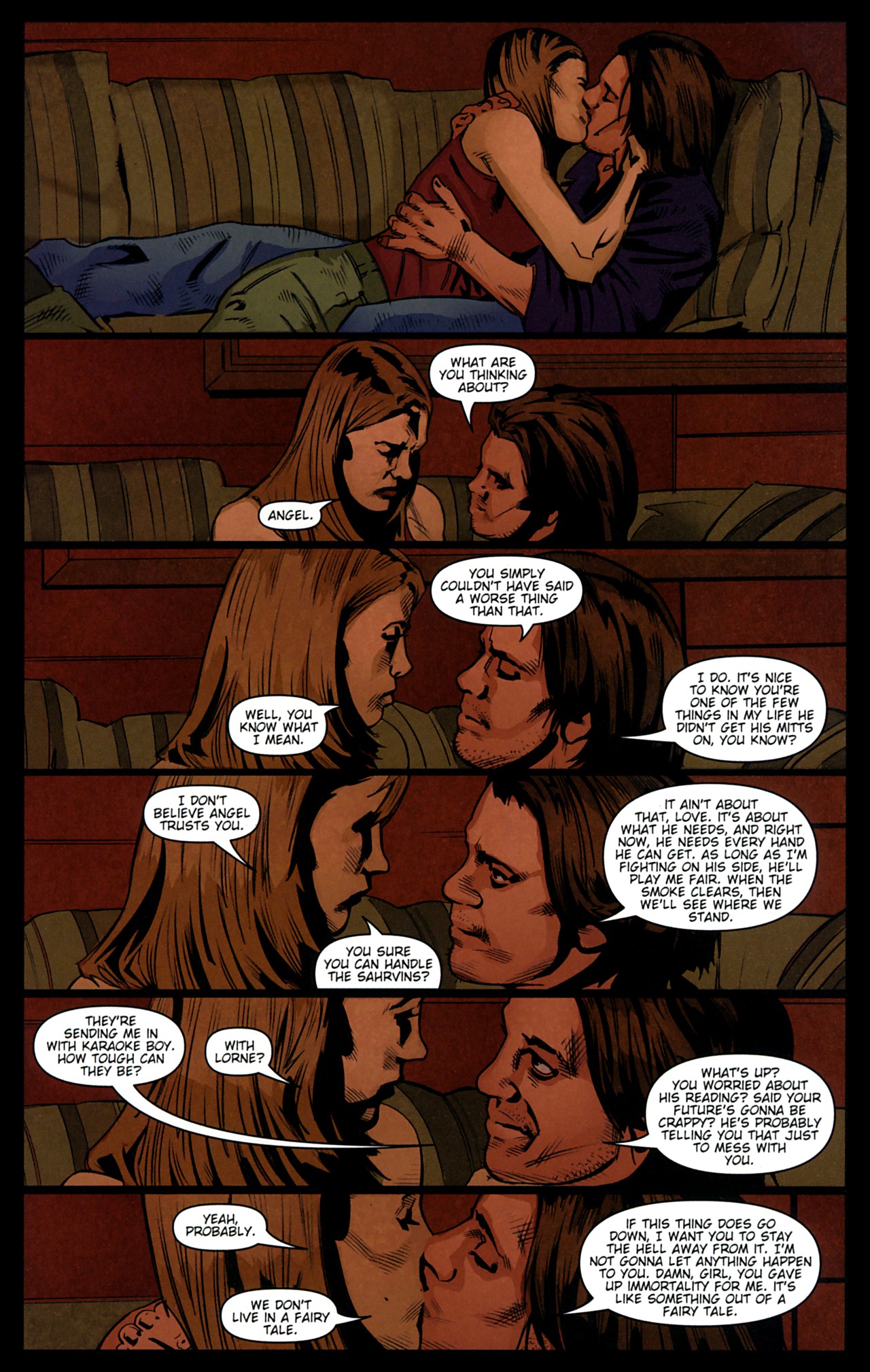 Read online Angel: Not Fade Away comic -  Issue #1 - 23