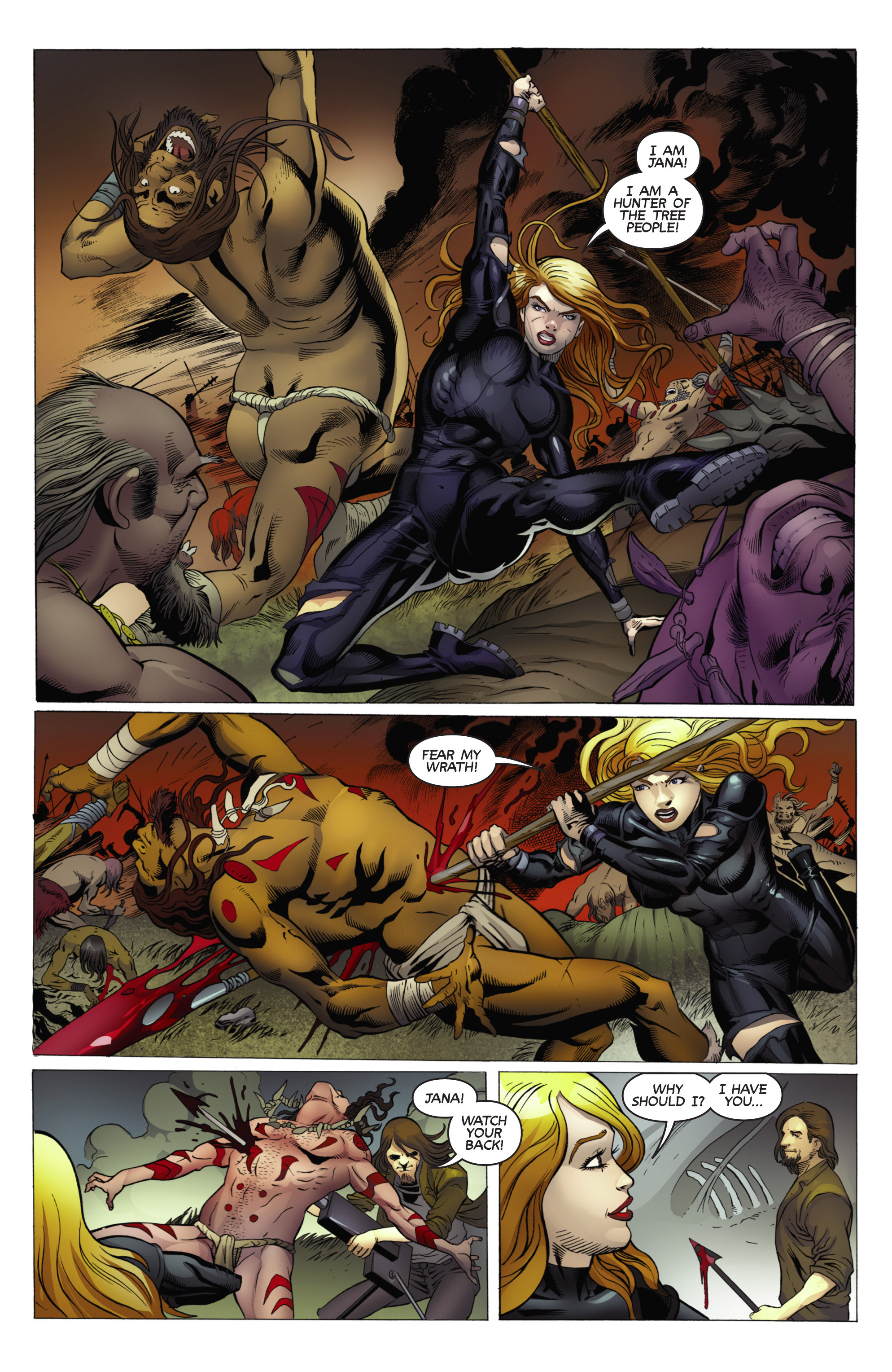 Read online Jungle Girl: Season Three comic -  Issue #1 - 20