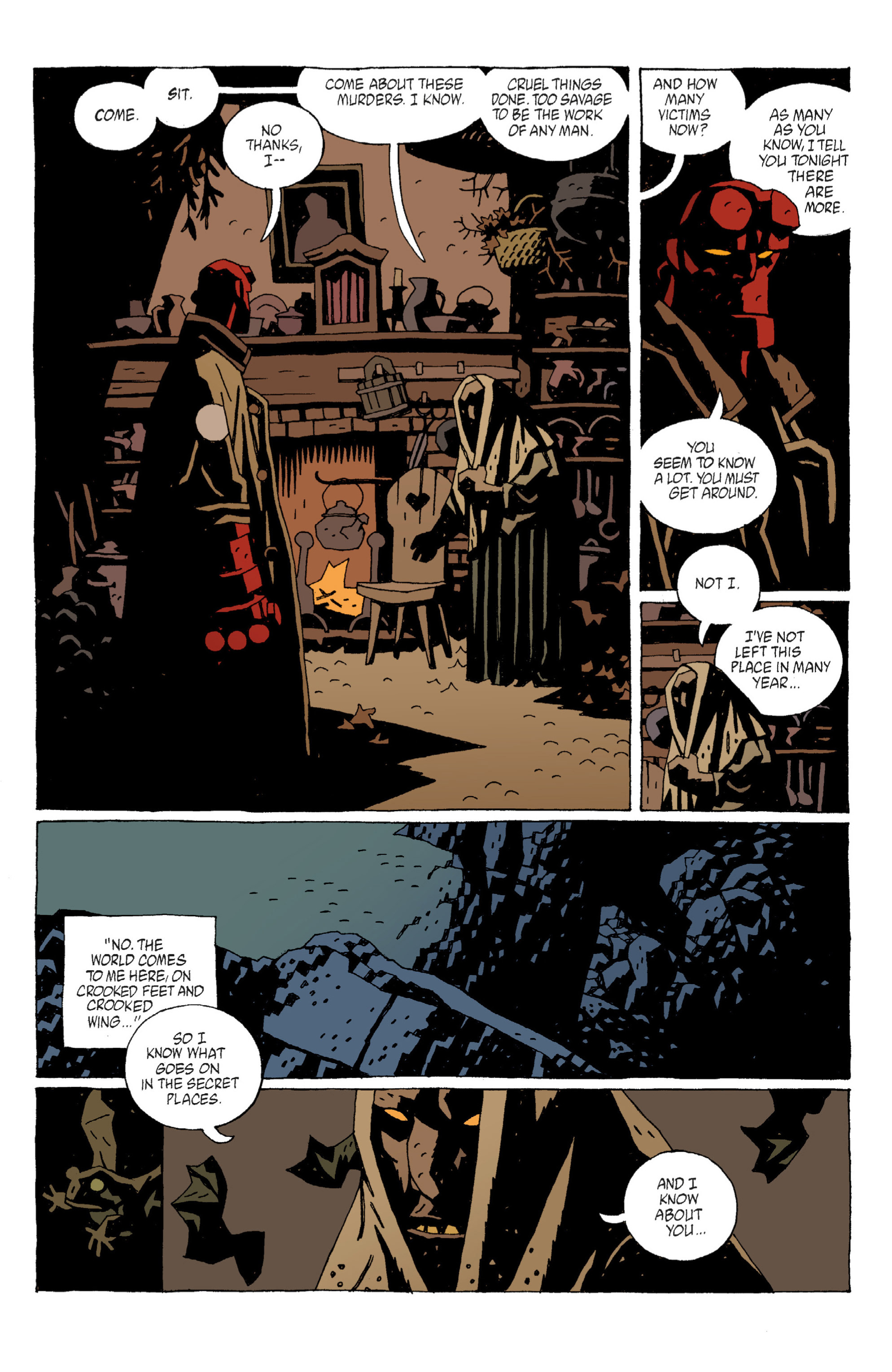 Read online Hellboy comic -  Issue #7 - 28