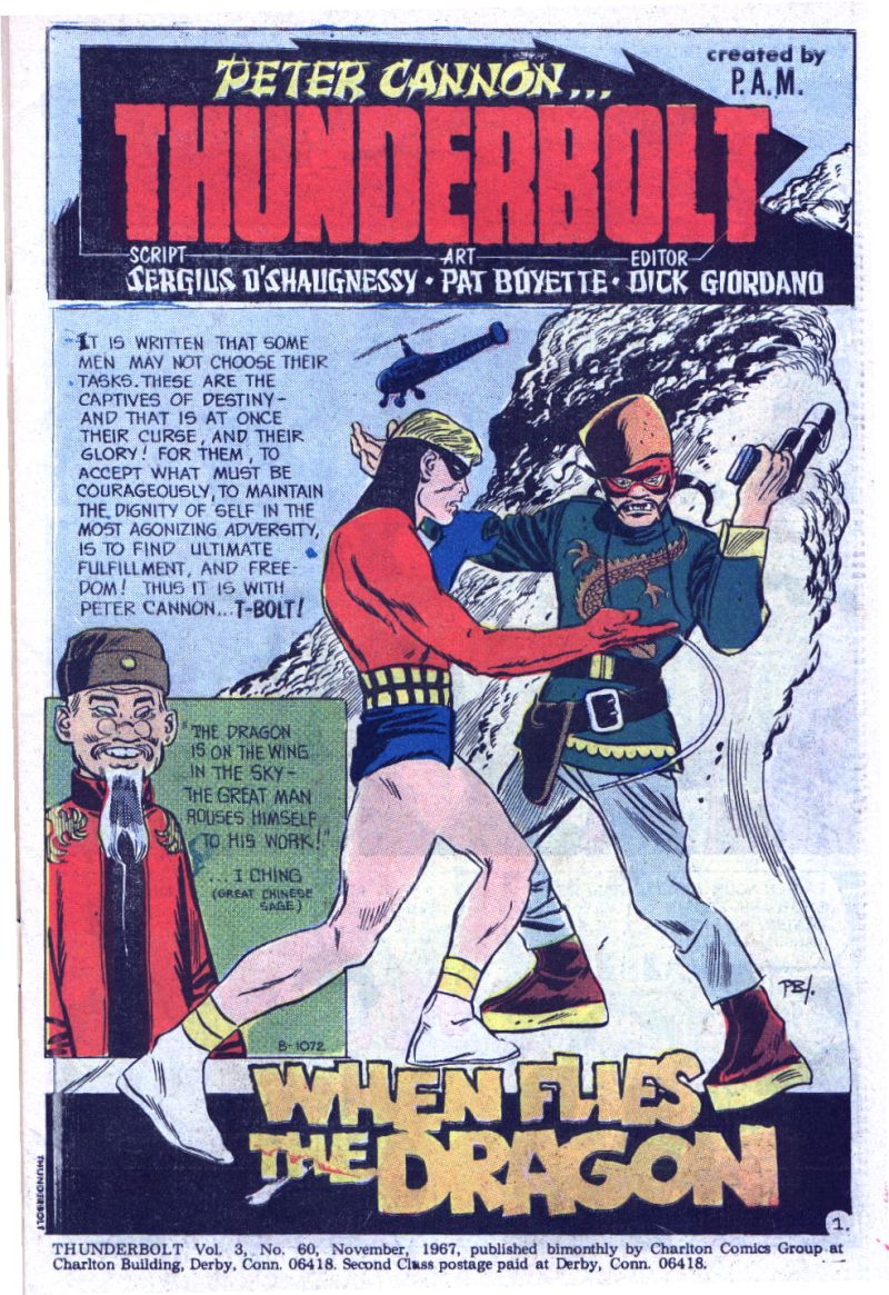 Read online Thunderbolt comic -  Issue #60 - 2