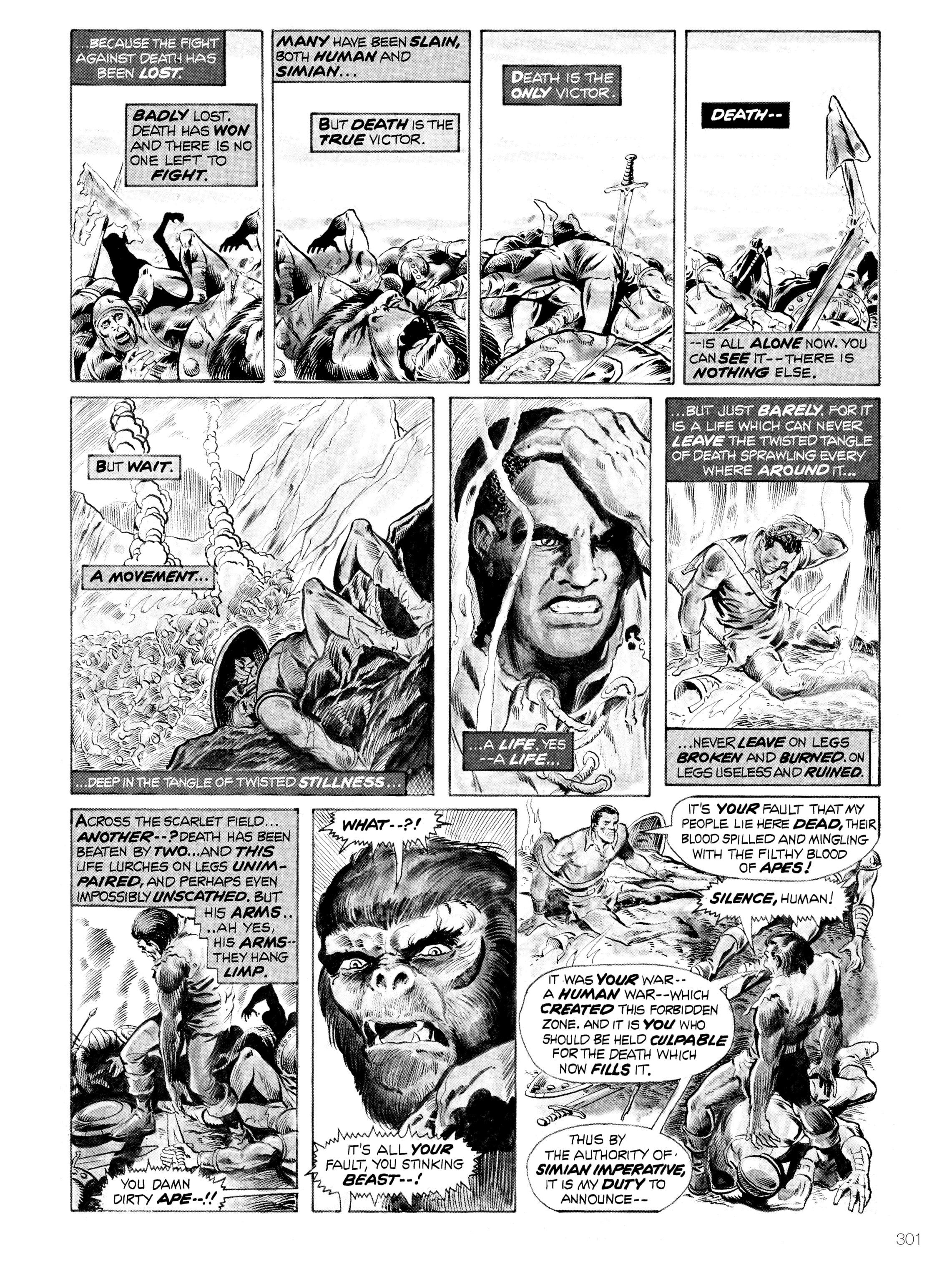 Read online Planet of the Apes: Archive comic -  Issue # TPB 4 (Part 3) - 87