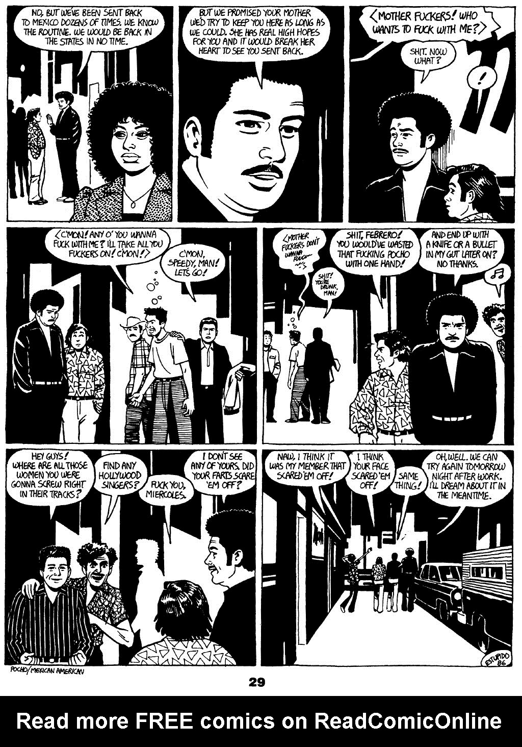 Read online Love and Rockets (1982) comic -  Issue #19 - 31