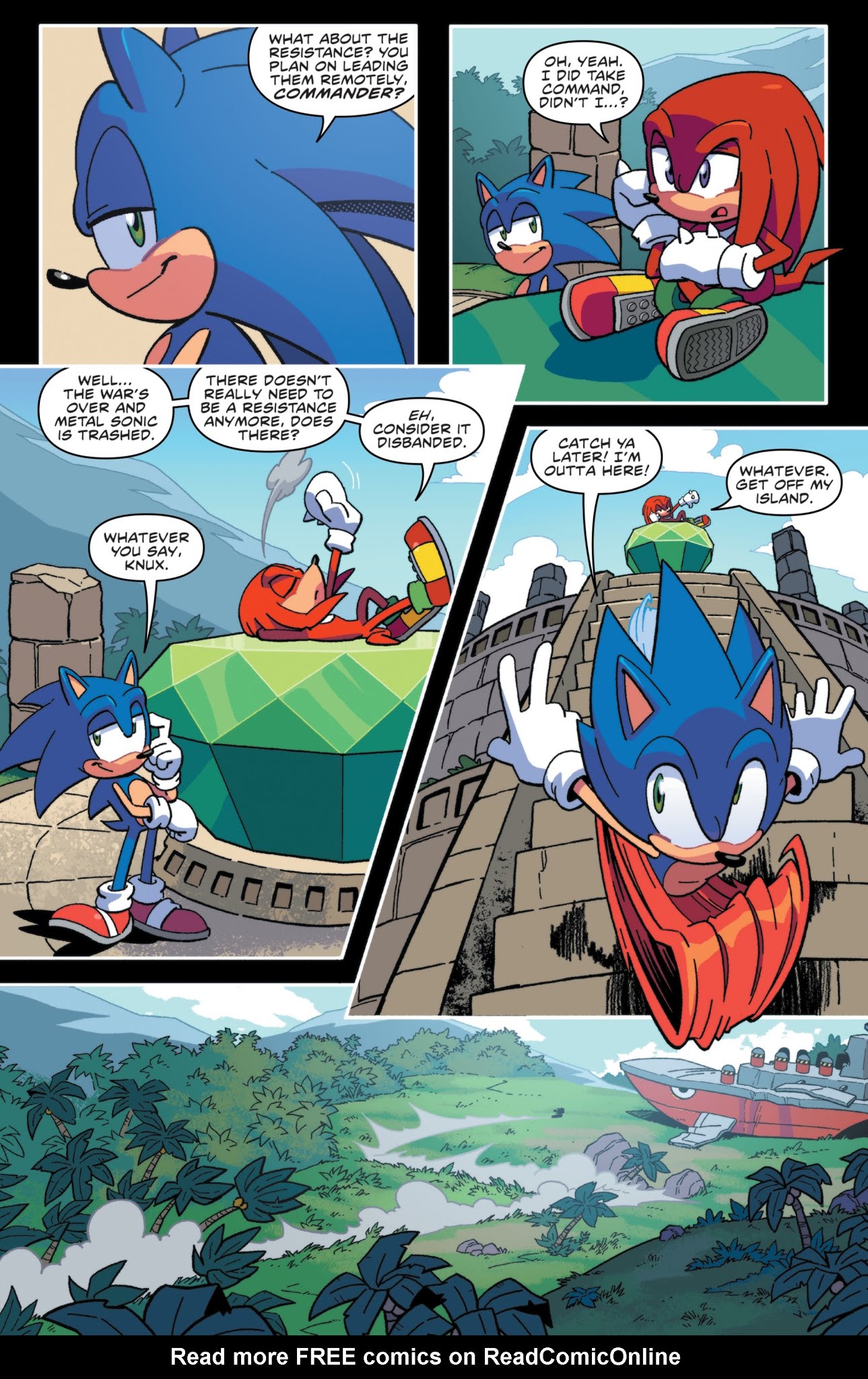 Read online Sonic the Hedgehog (2018) comic -  Issue #12 - 15