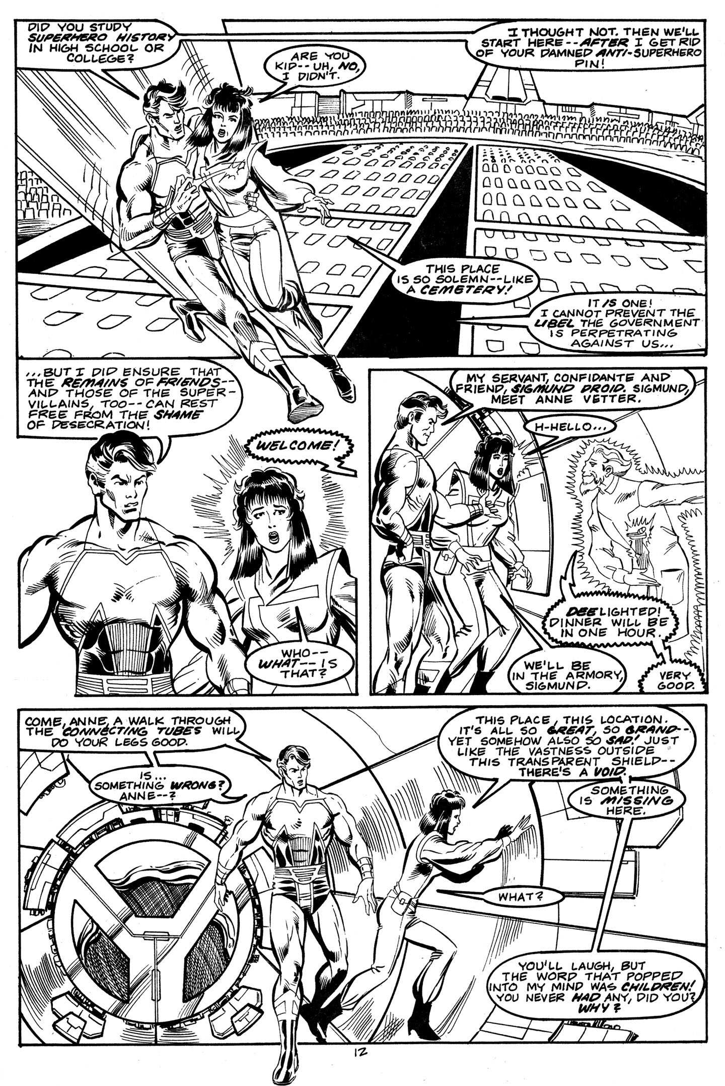 Read online Magna-Man: The Last Superhero comic -  Issue #1 - 12