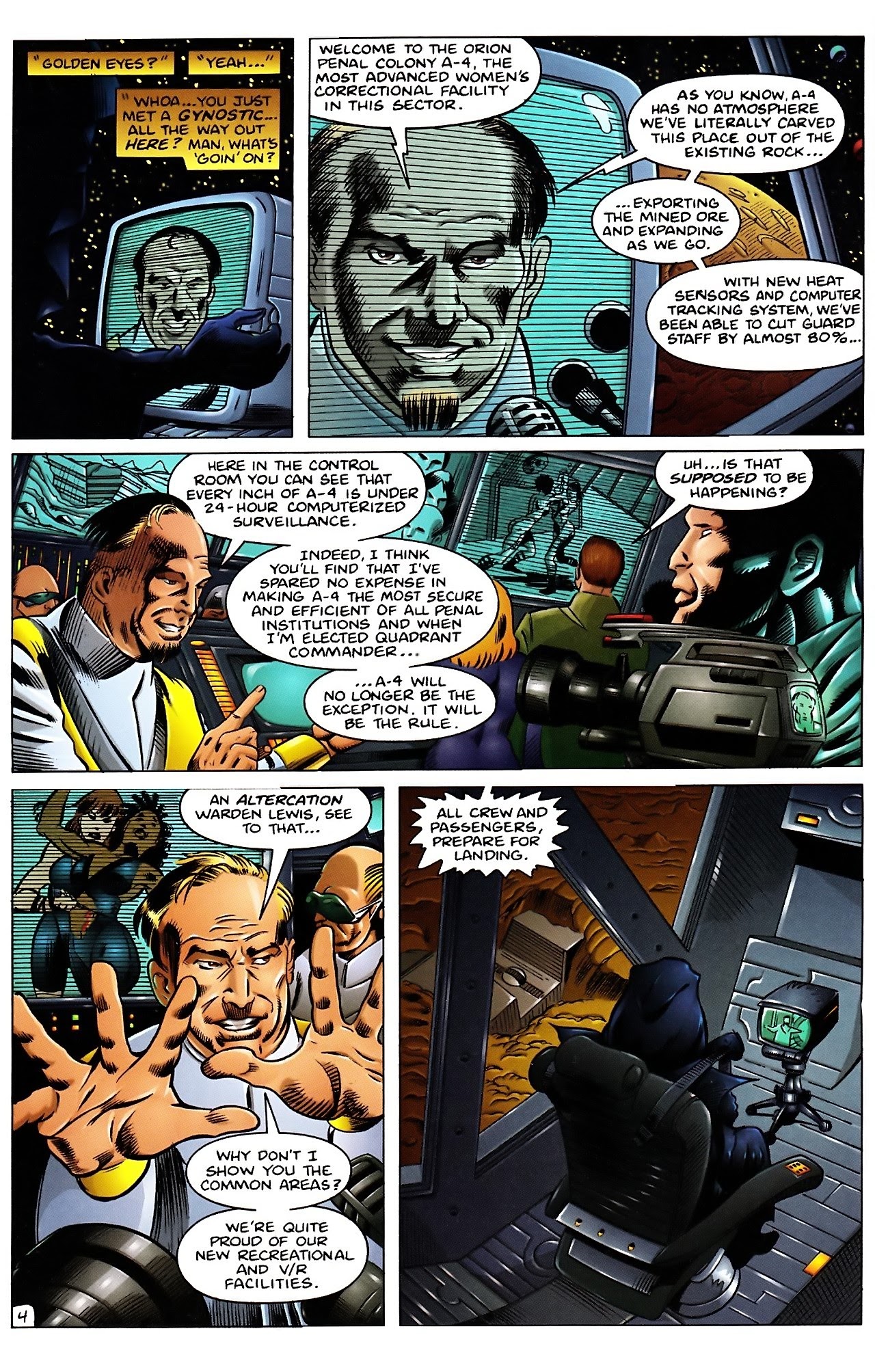 Read online Caged Heat 3000 comic -  Issue #1 - 6