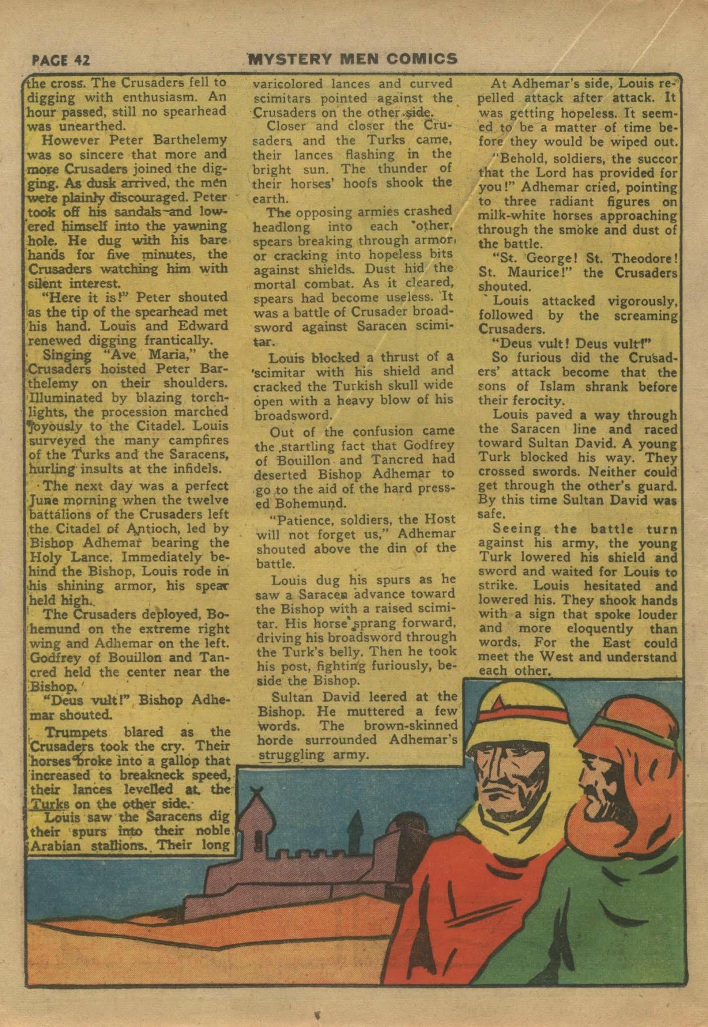 Read online Mystery Men Comics comic -  Issue #14 - 44