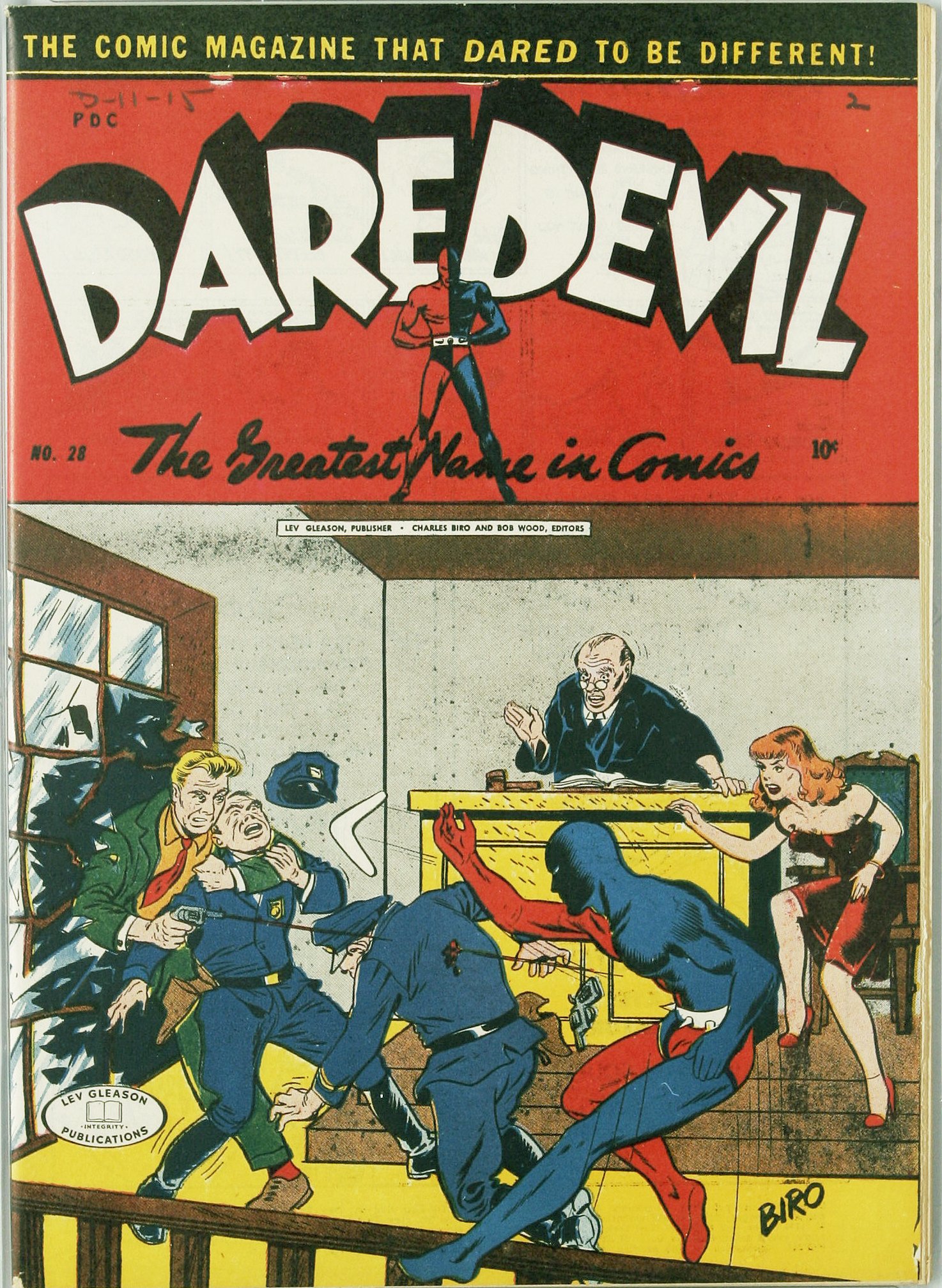 Read online Daredevil (1941) comic -  Issue #28 - 1