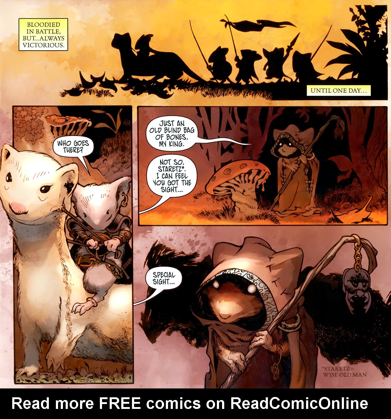 Read online Mouse Guard: Legends of the Guard comic -  Issue #1 - 19