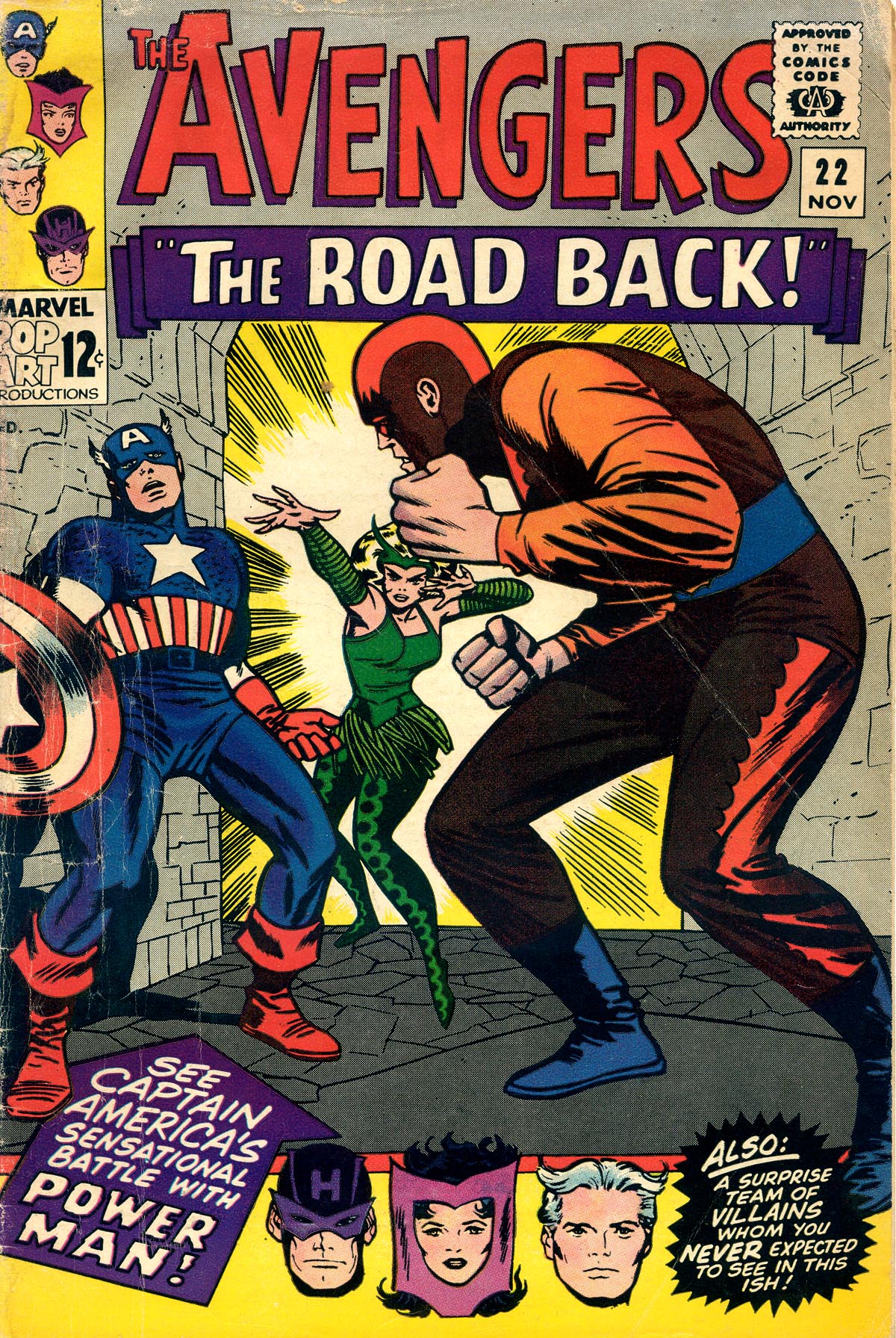 Read online The Avengers (1963) comic -  Issue #22 - 1