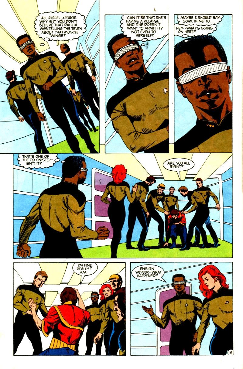 Read online Star Trek: The Next Generation (1989) comic -  Issue #6 - 9