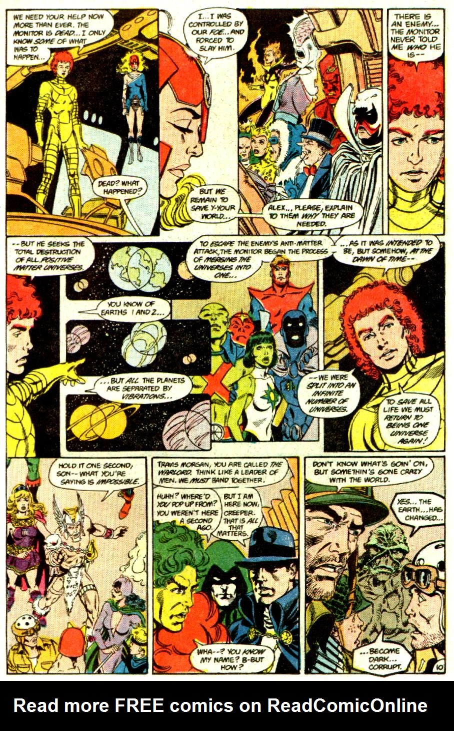 Read online Crisis on Infinite Earths (1985) comic -  Issue #5 - 12