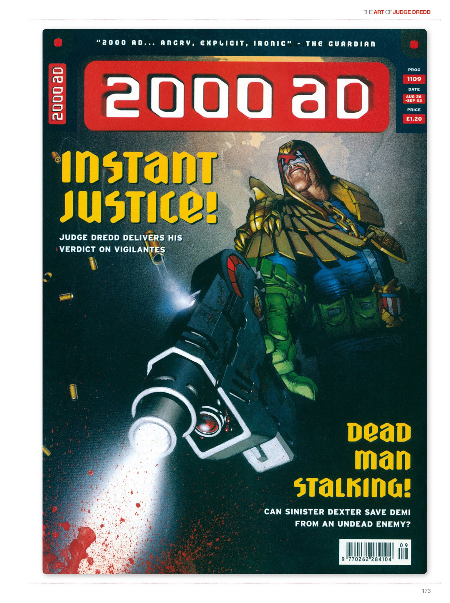 Read online The Art of Judge Dredd: Featuring 35 Years of Zarjaz Covers comic -  Issue # TPB (Part 2) - 82