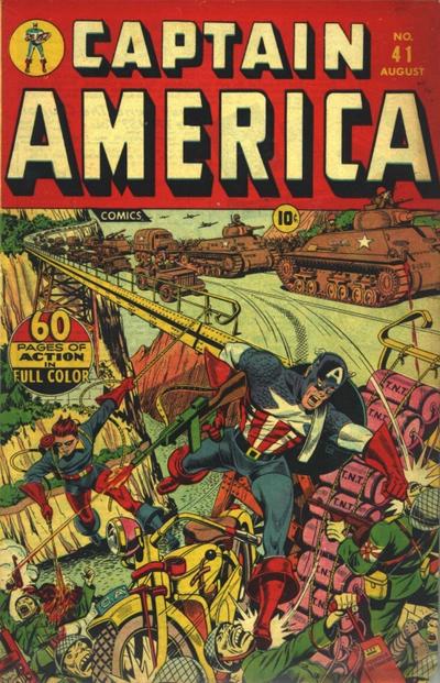 Read online Captain America Comics comic -  Issue #41 - 1