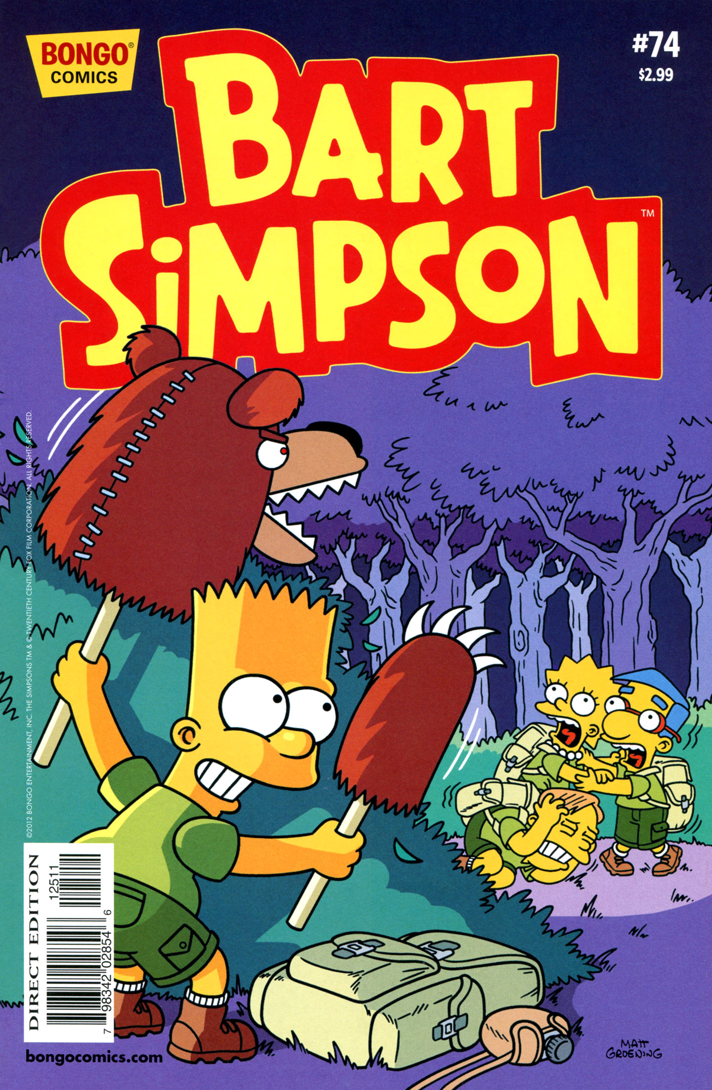 Read online Simpsons Comics Presents Bart Simpson comic -  Issue #74 - 1