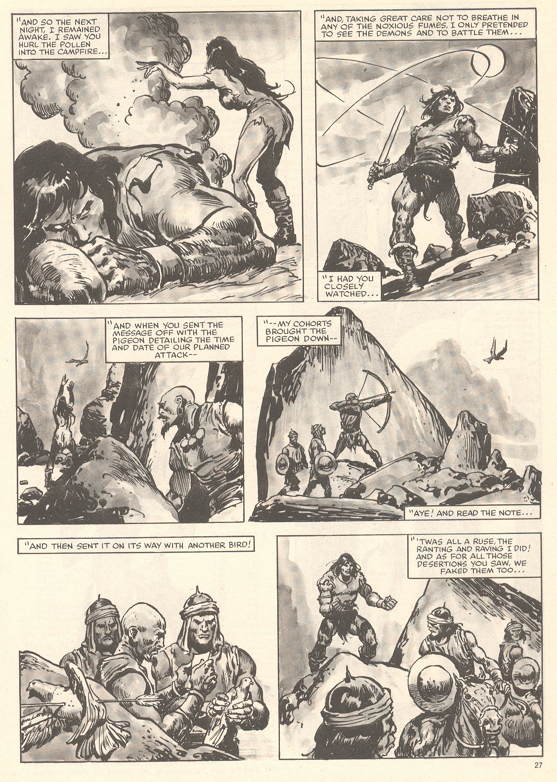 Read online The Savage Sword Of Conan comic -  Issue #79 - 27