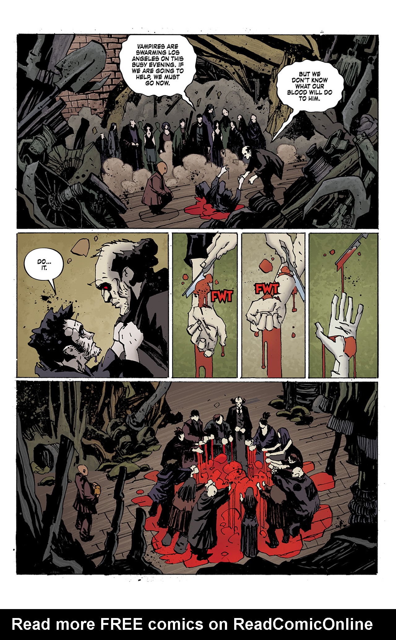 Read online Criminal Macabre: Final Night - The 30 Days of Night Crossover comic -  Issue #4 - 8