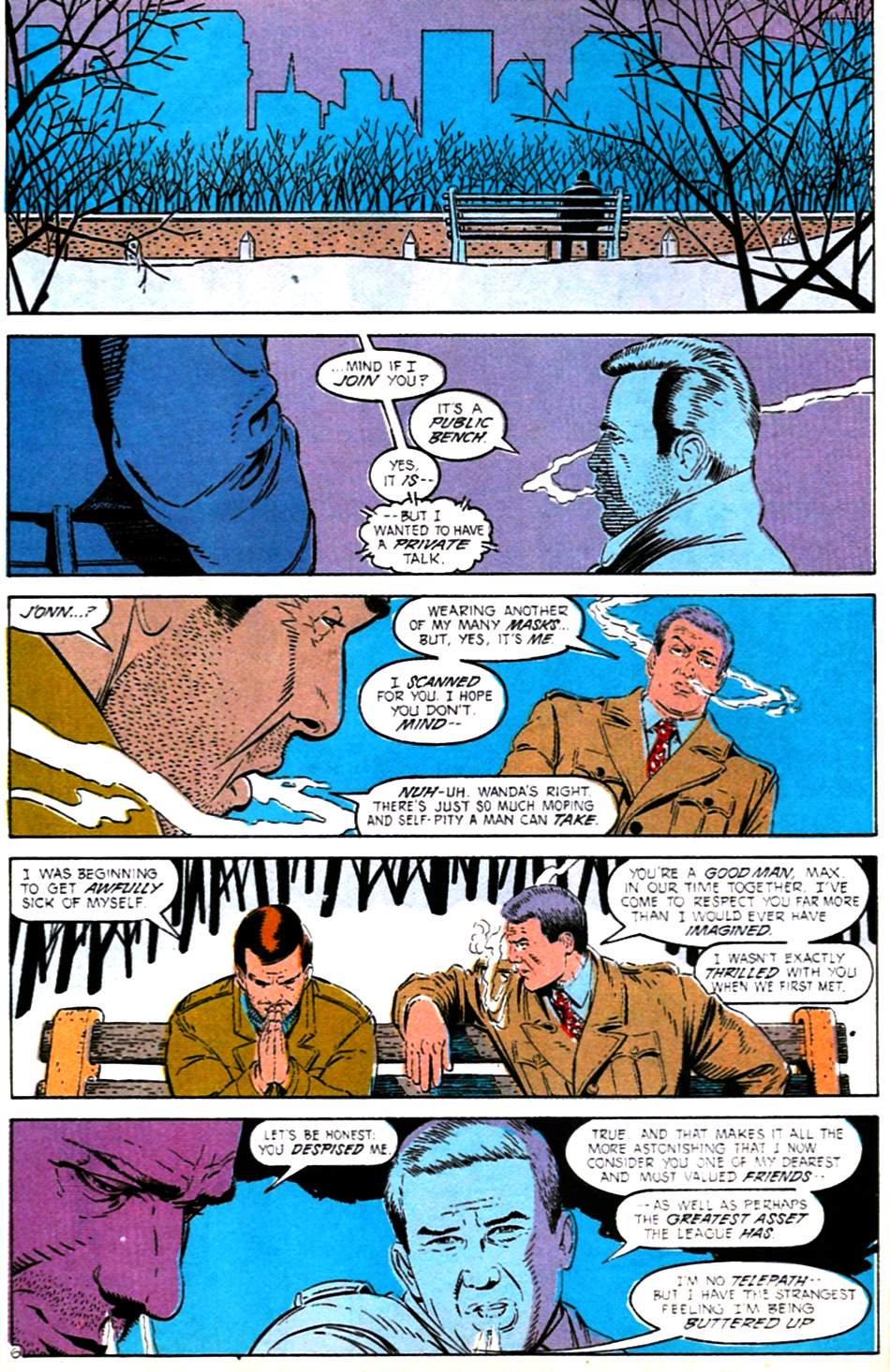 Read online Justice League America comic -  Issue #60 - 7