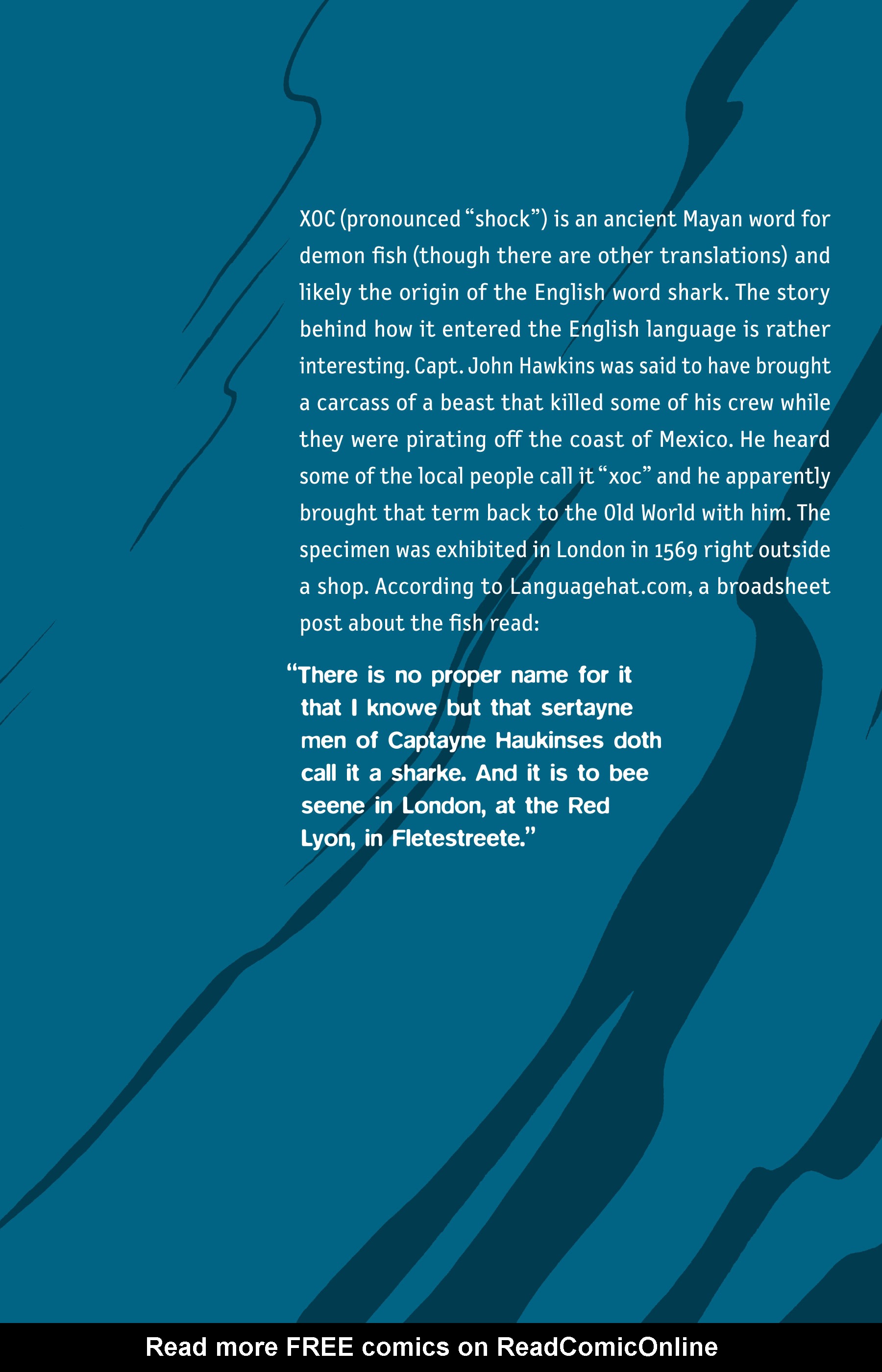 Read online Xoc: Journey of a Great White comic -  Issue # TPB - 9