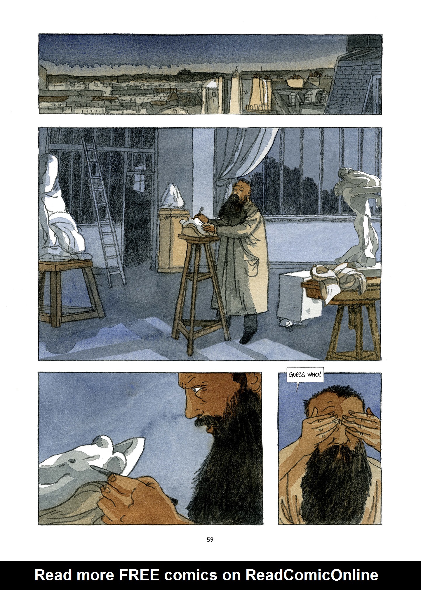 Read online Rodin: Fugit Amor, An Intimate Portrait comic -  Issue # TPB - 60