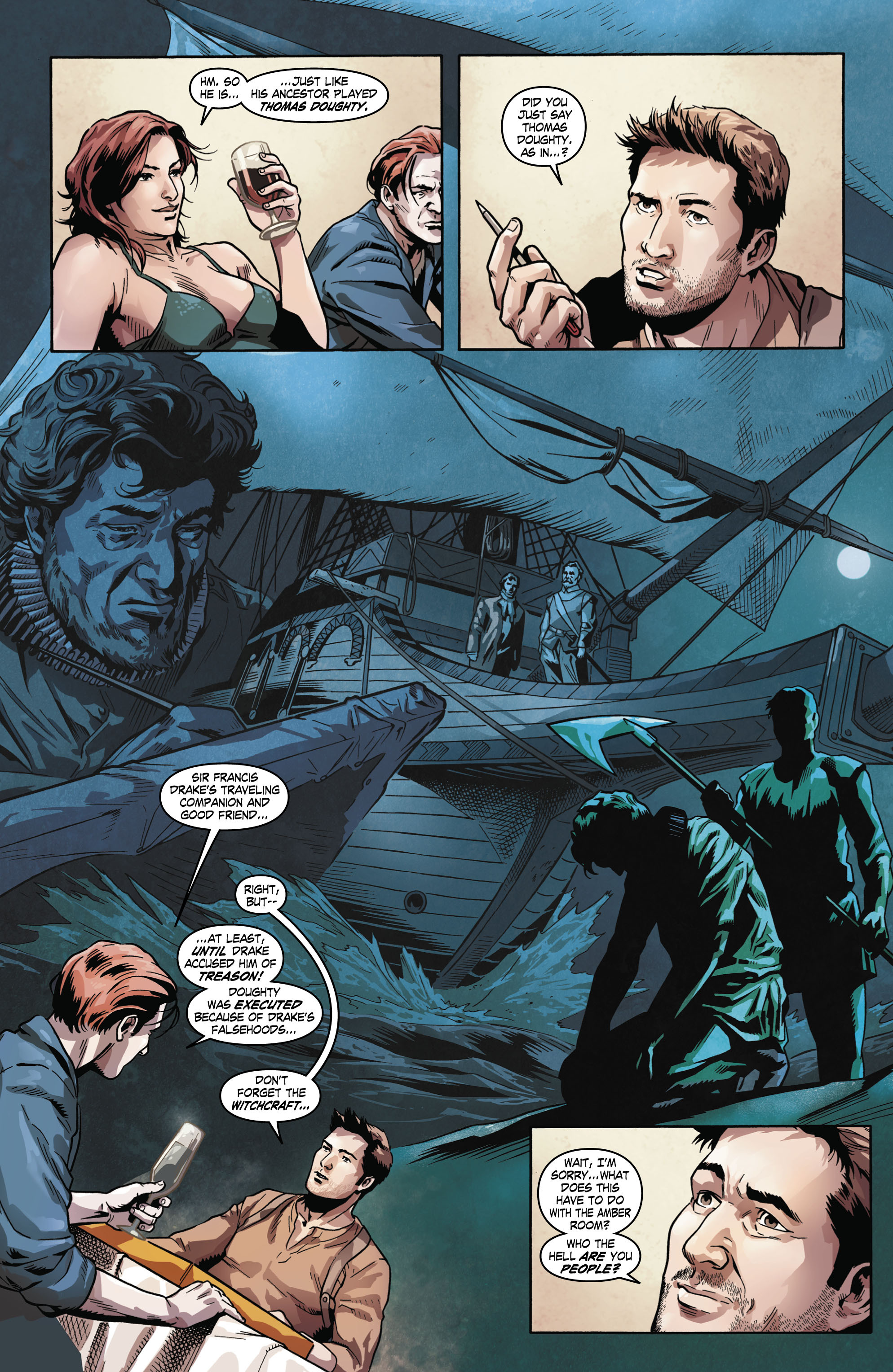 Read online Uncharted comic -  Issue #2 - 18