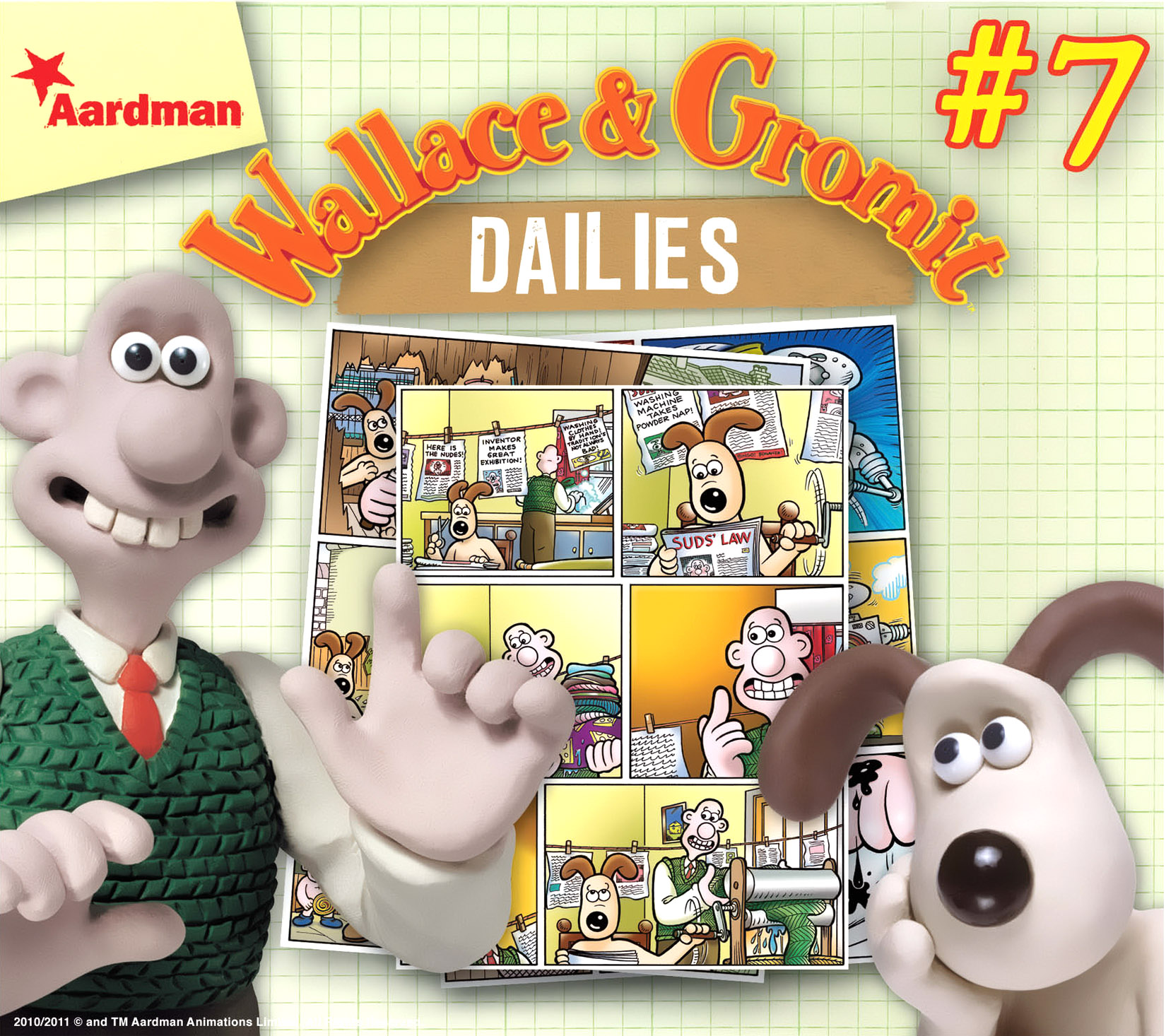 Read online Wallace & Gromit Dailies comic -  Issue #7 - 1