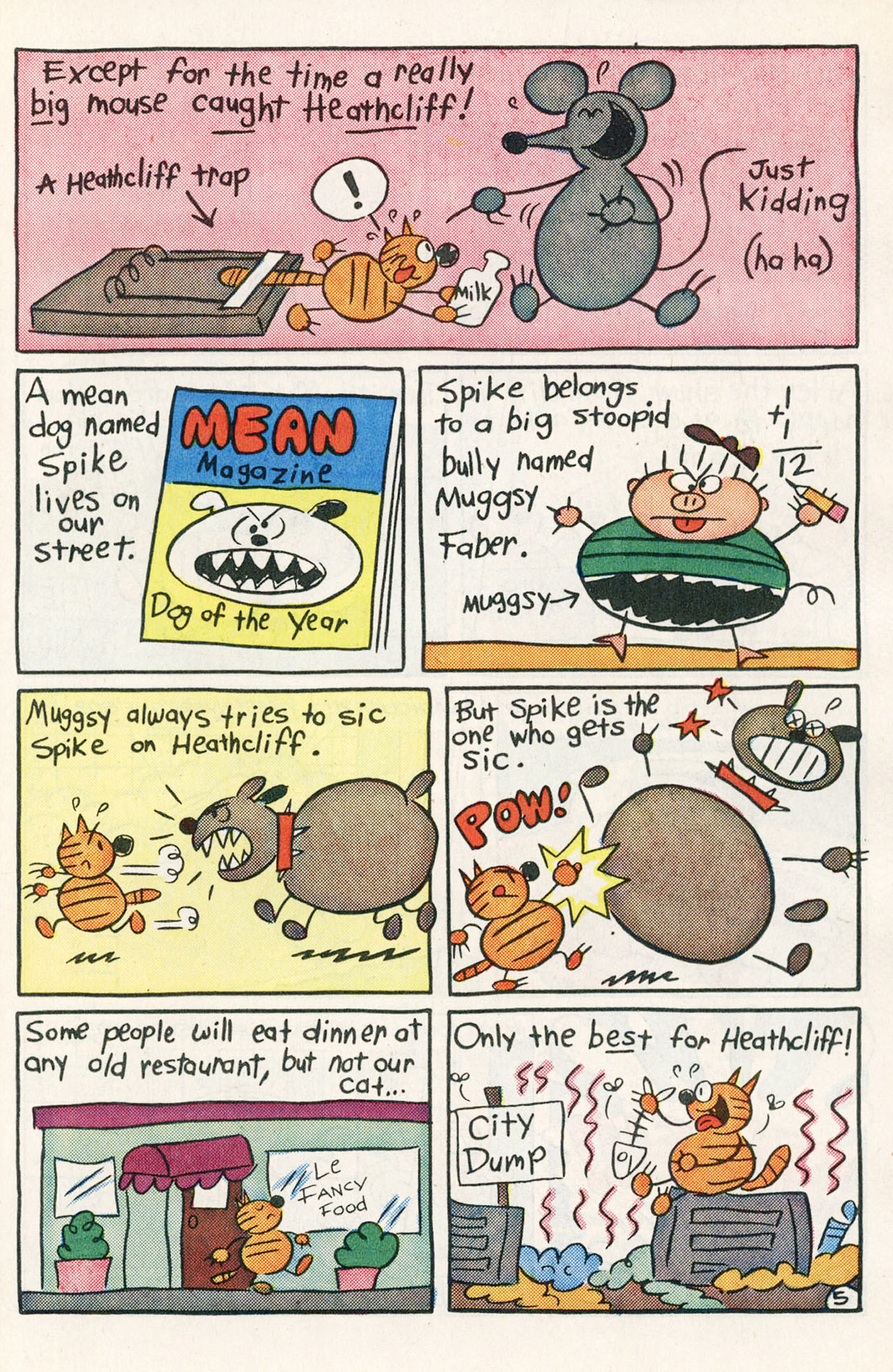 Read online Heathcliff comic -  Issue #31 - 19