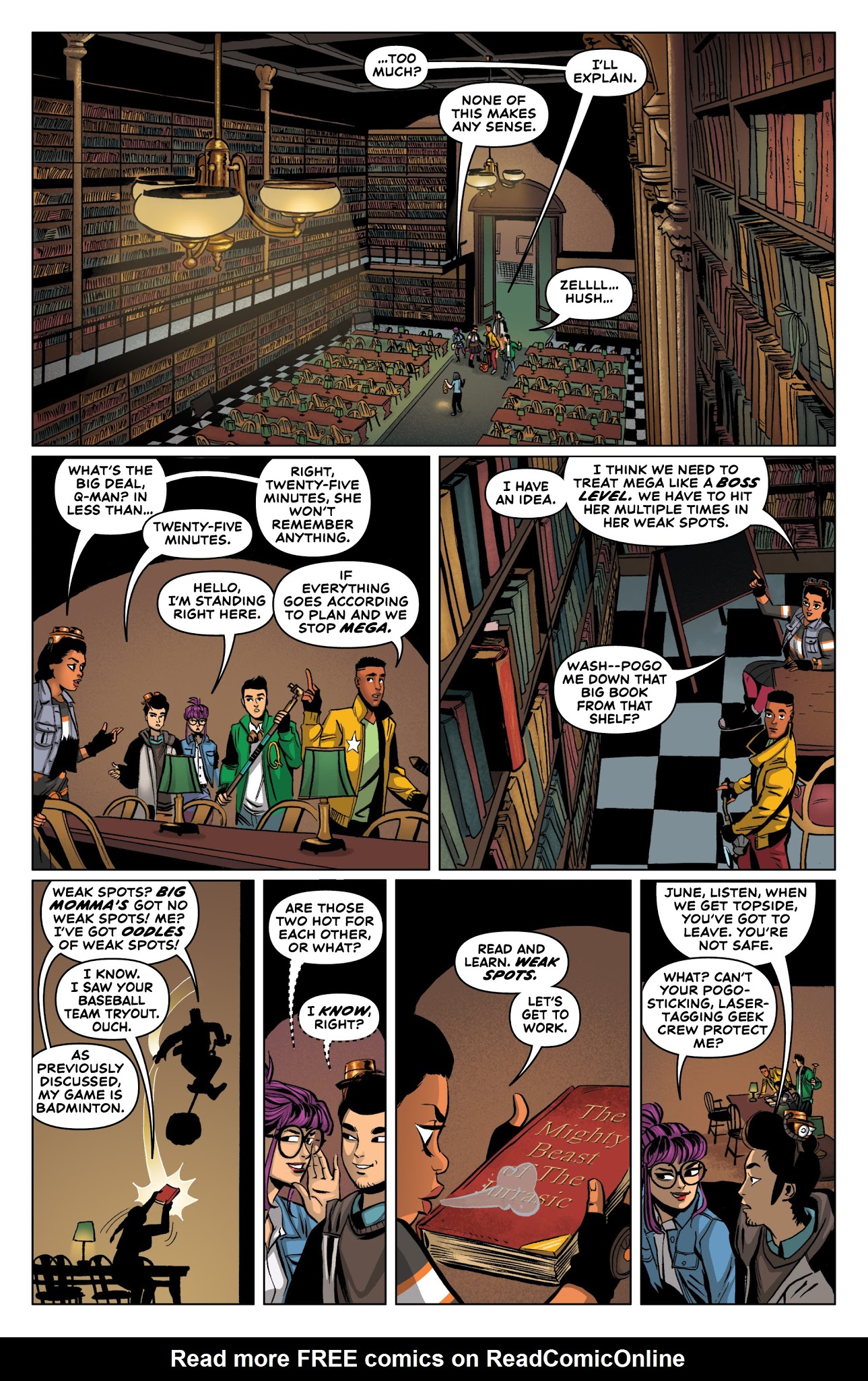 Read online Three O'Clock Club comic -  Issue #1 - 14