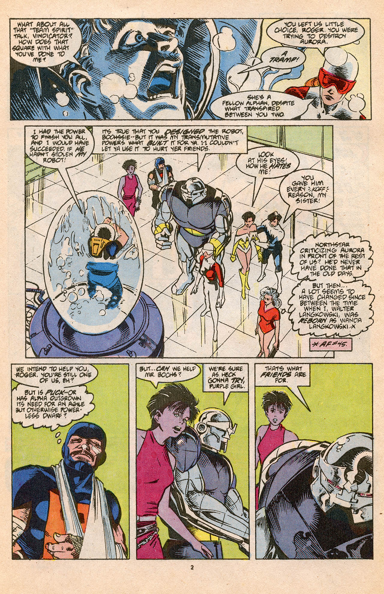 Read online Alpha Flight (1983) comic -  Issue #48 - 4