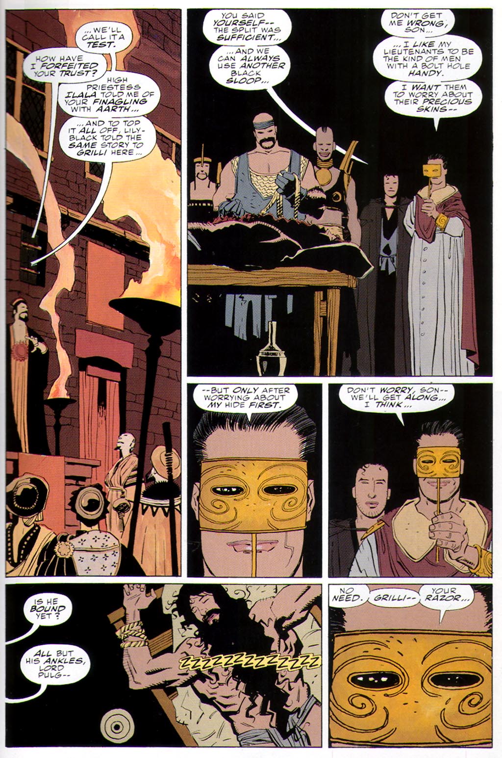 Read online Fafhrd and the Gray Mouser comic -  Issue #4 - 19