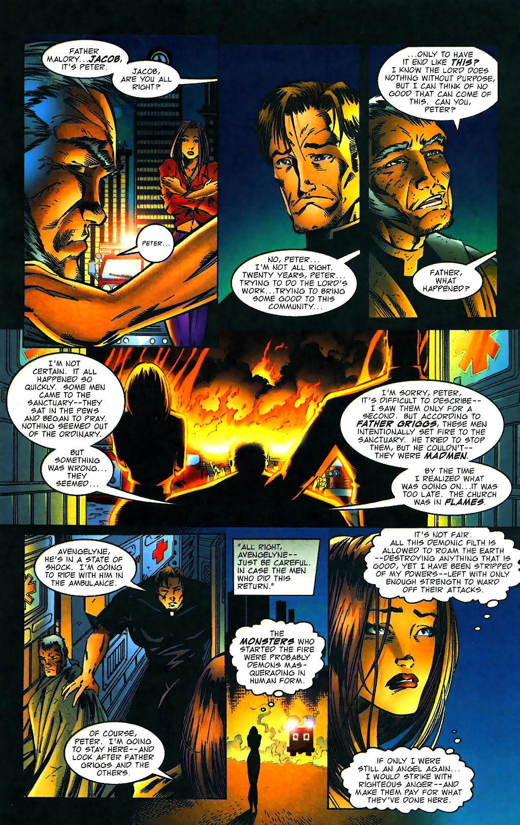 Read online Avengelyne (1996) comic -  Issue #1 - 5