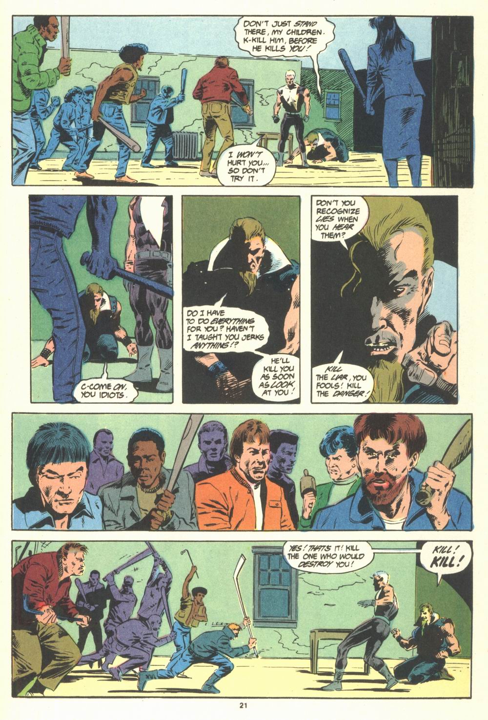 Read online Justice (1986) comic -  Issue #19 - 23