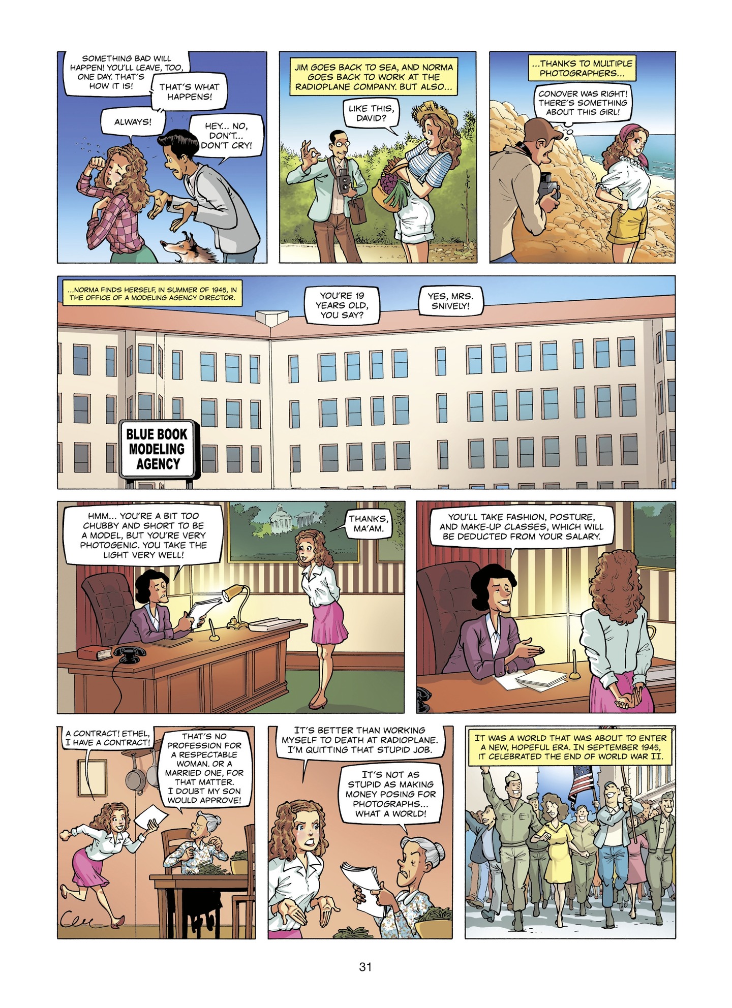 Read online The Stars of History: Marilyn Monroe comic -  Issue # TPB - 31