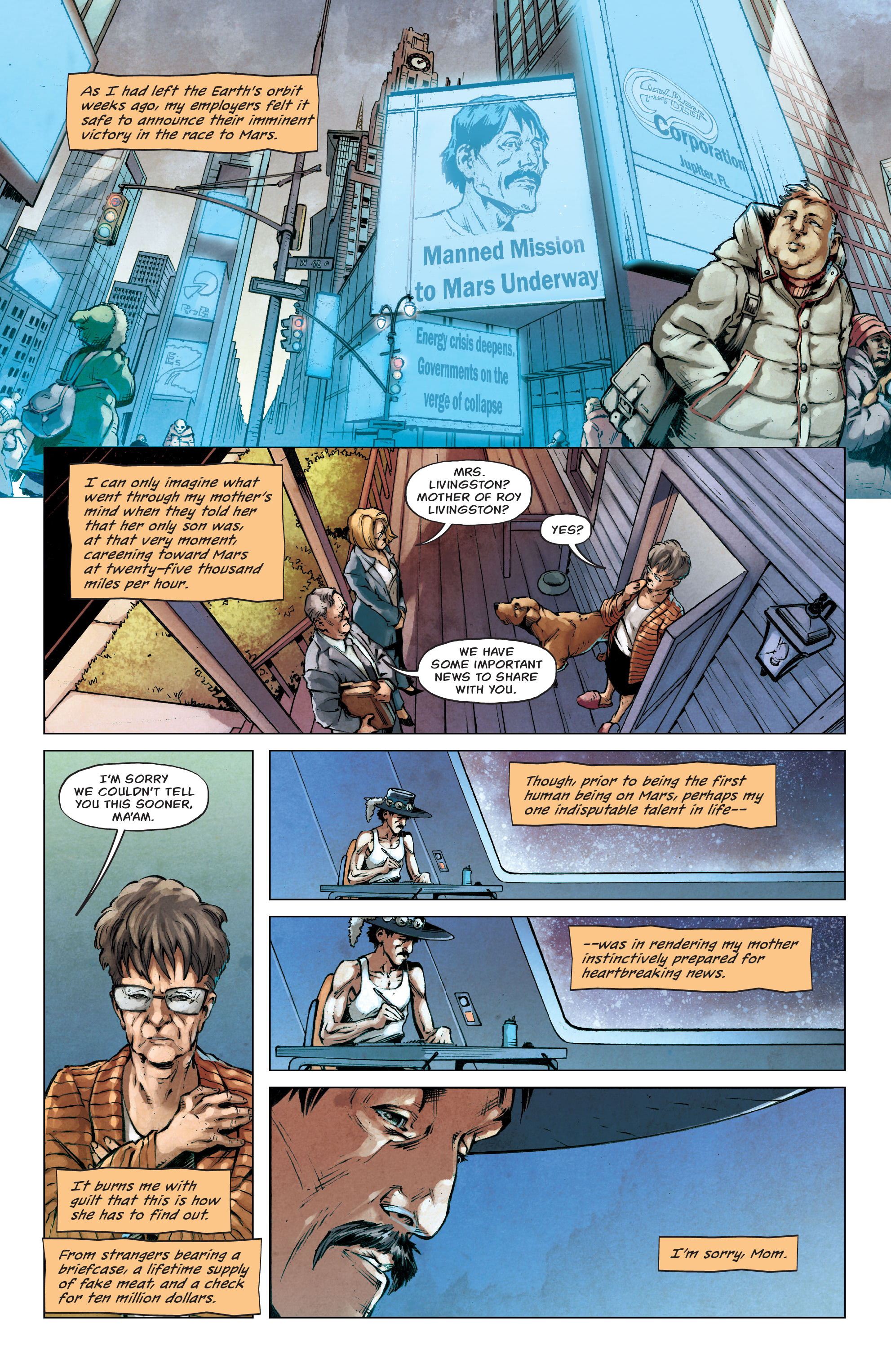 Read online Traveling To Mars comic -  Issue #2 - 9