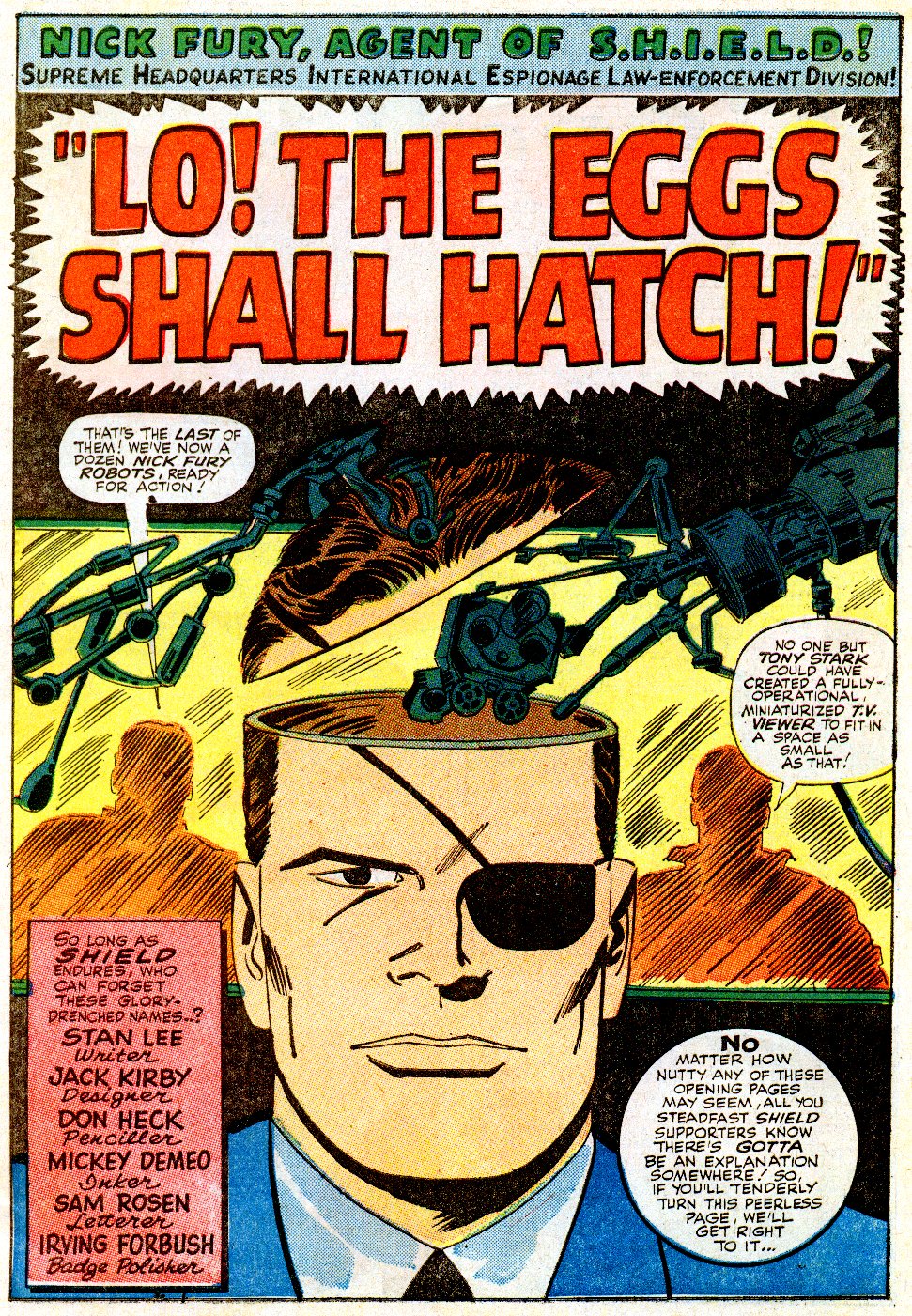 Read online Marvel Masterworks: Nick Fury, Agent of S.H.I.E.L.D. comic -  Issue # TPB 1 (Part 2) - 37