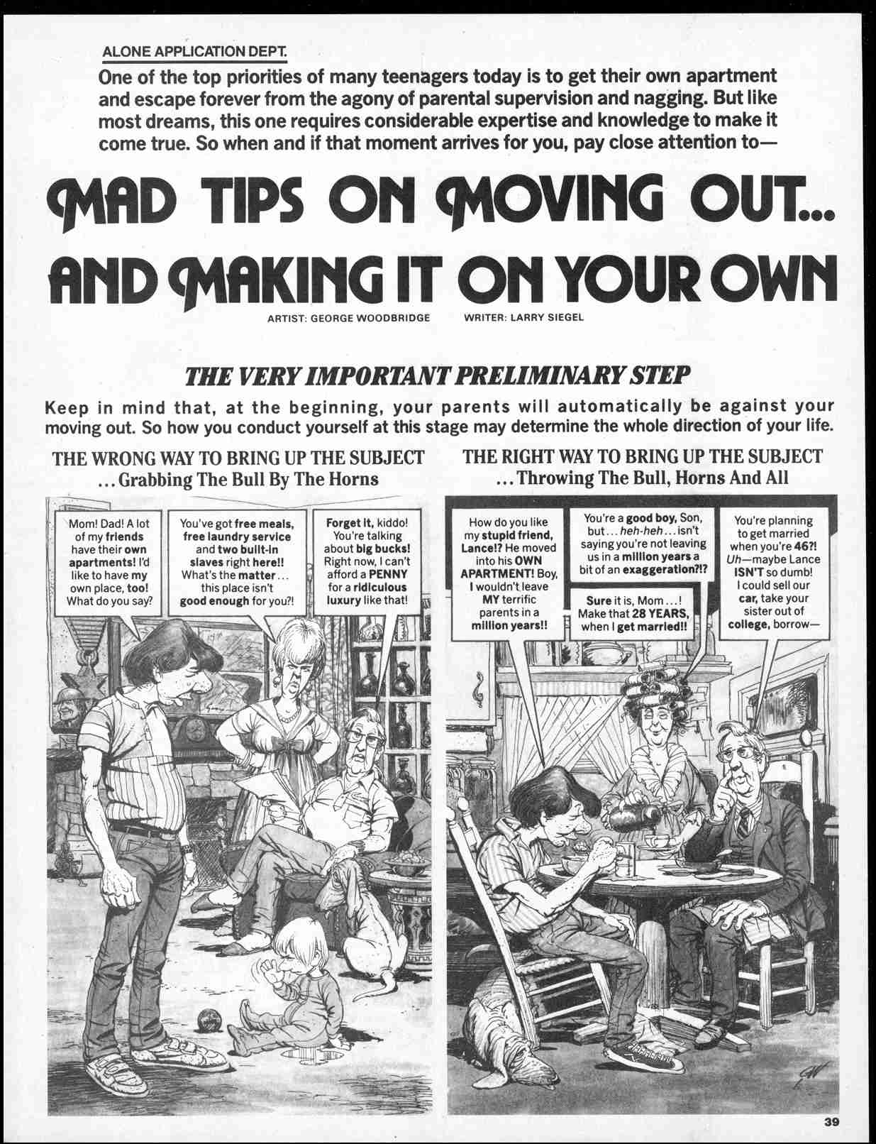 Read online MAD comic -  Issue #255 - 41