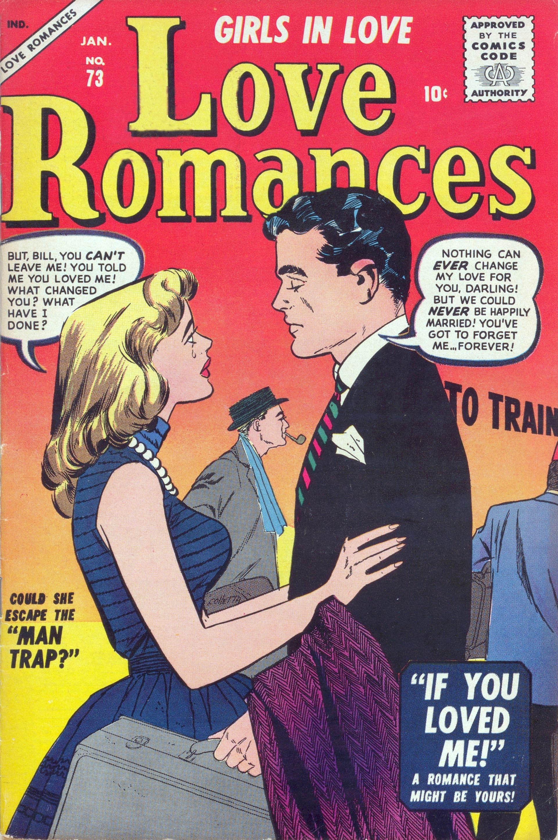 Read online Love Romances comic -  Issue #73 - 1