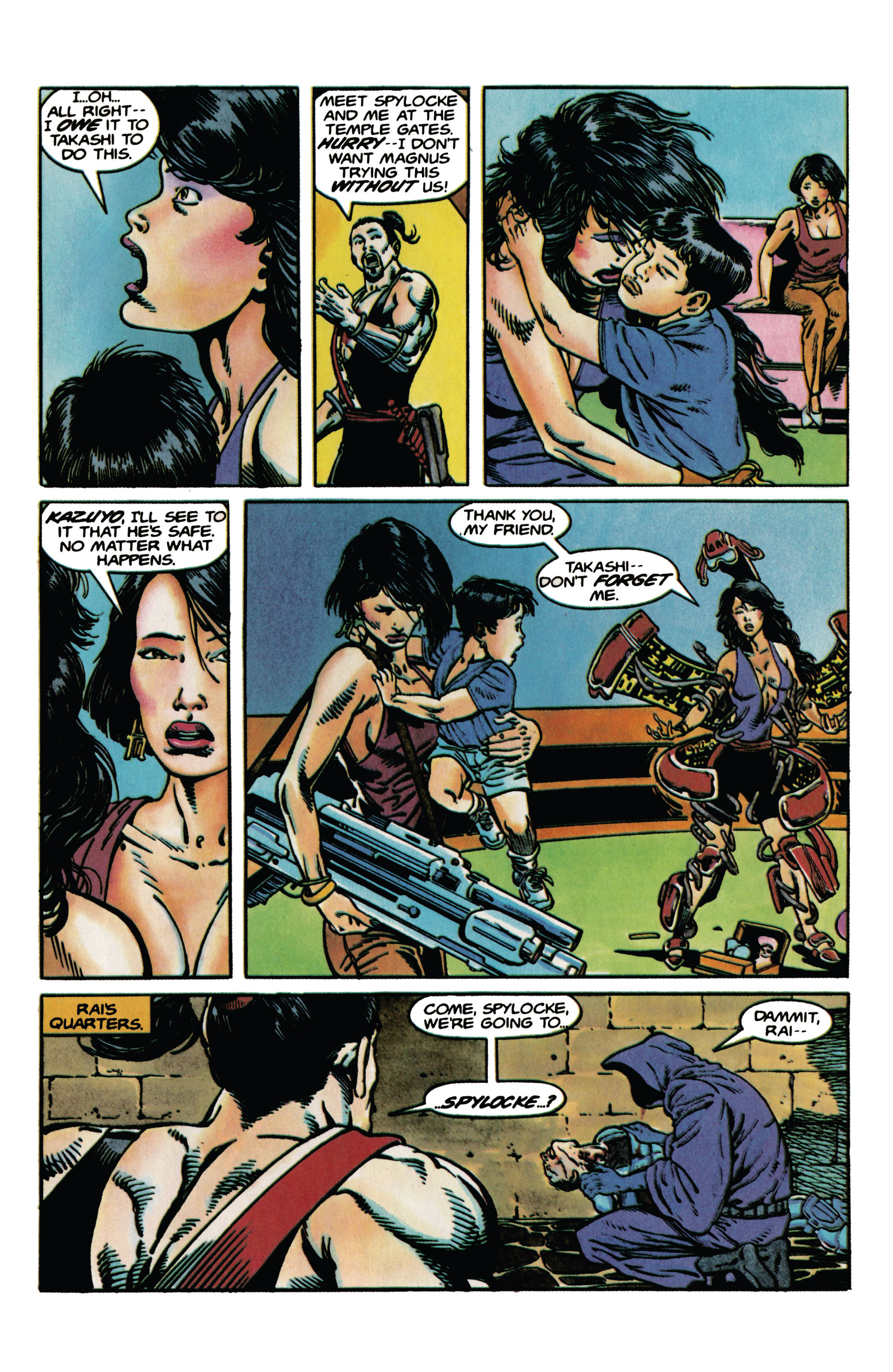 Read online Rai (1992) comic -  Issue #20 - 19