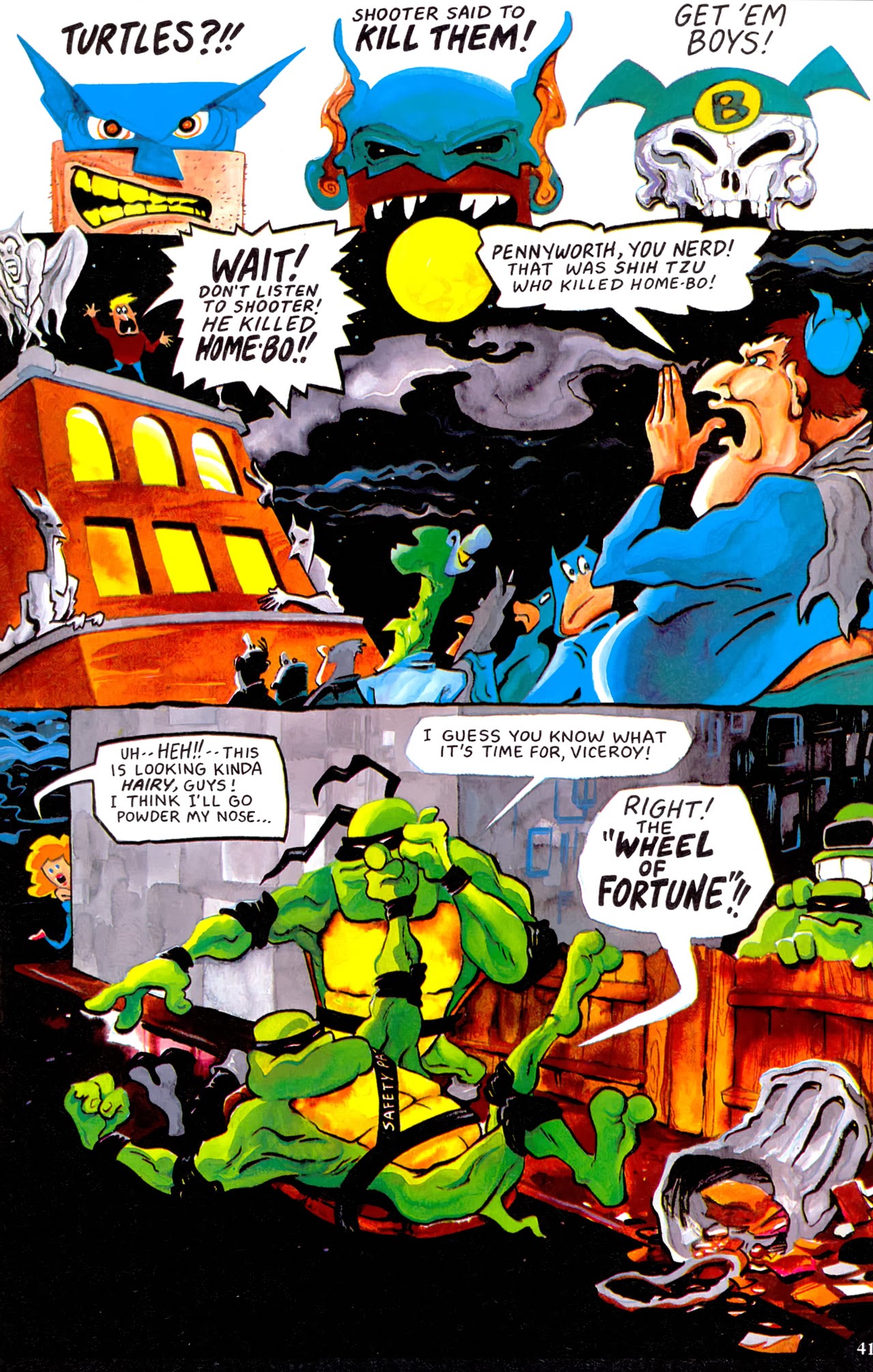 Read online Green-Grey Sponge-Suit Sushi Turtles comic -  Issue # Full - 43