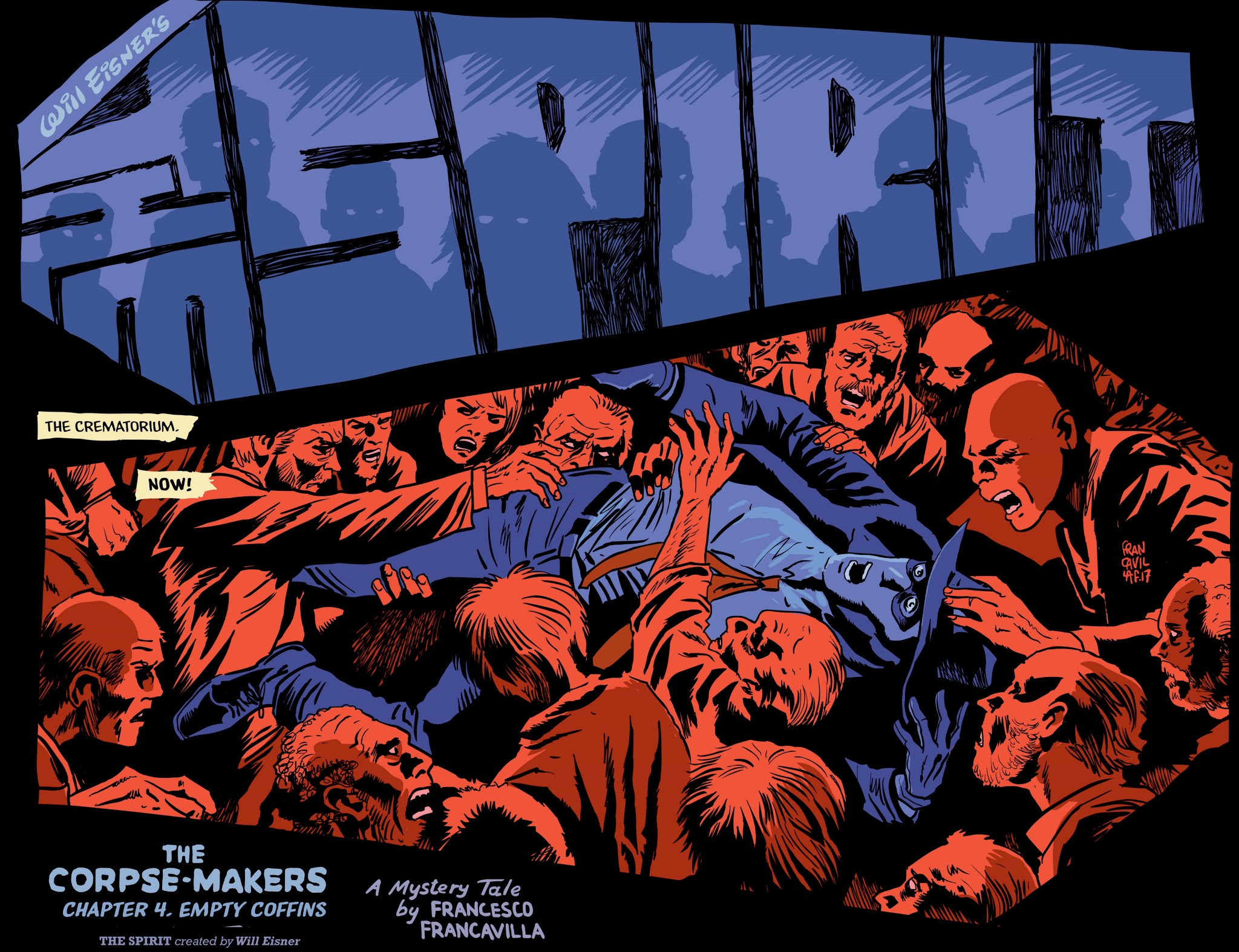 Read online Will Eisner's The Spirit: The Corpse Makers comic -  Issue #4 - 5