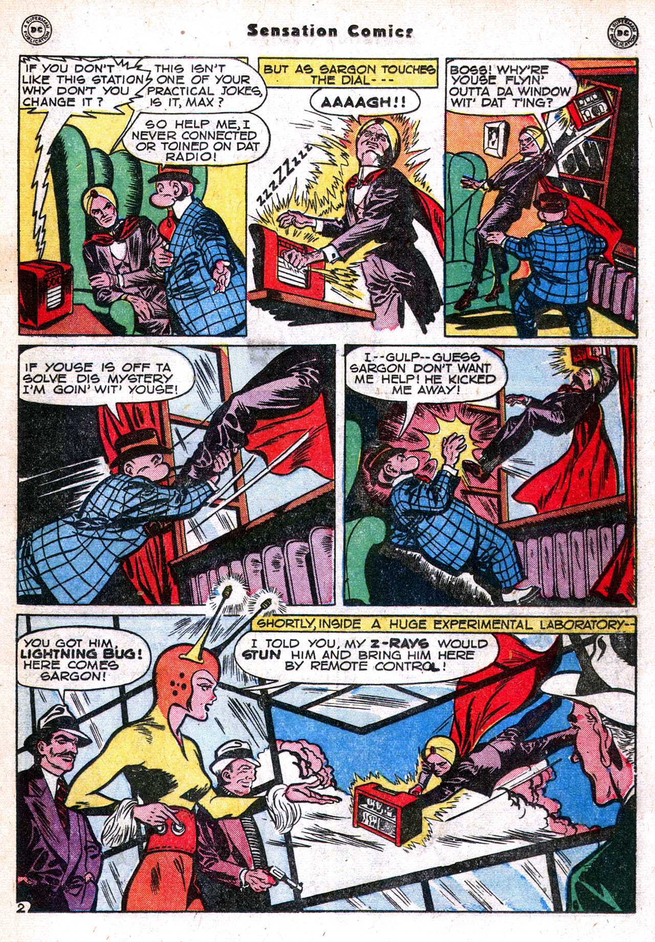 Read online Sensation (Mystery) Comics comic -  Issue #76 - 25