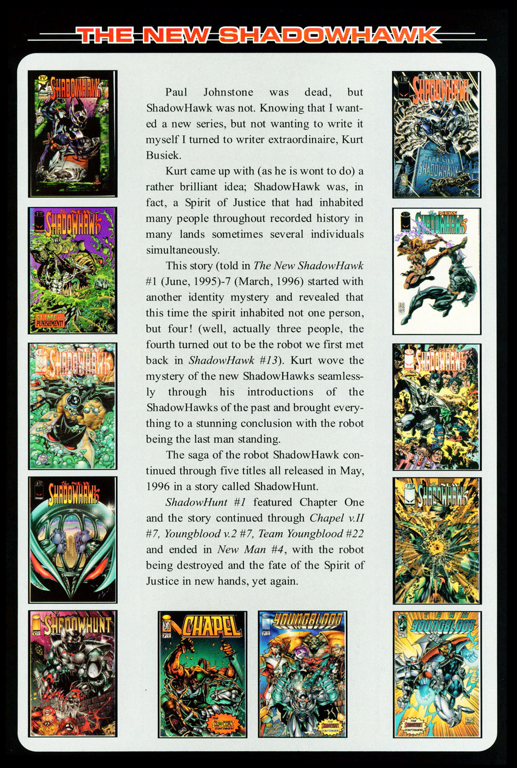 Read online The Return of Shadowhawk comic -  Issue # Full - 31