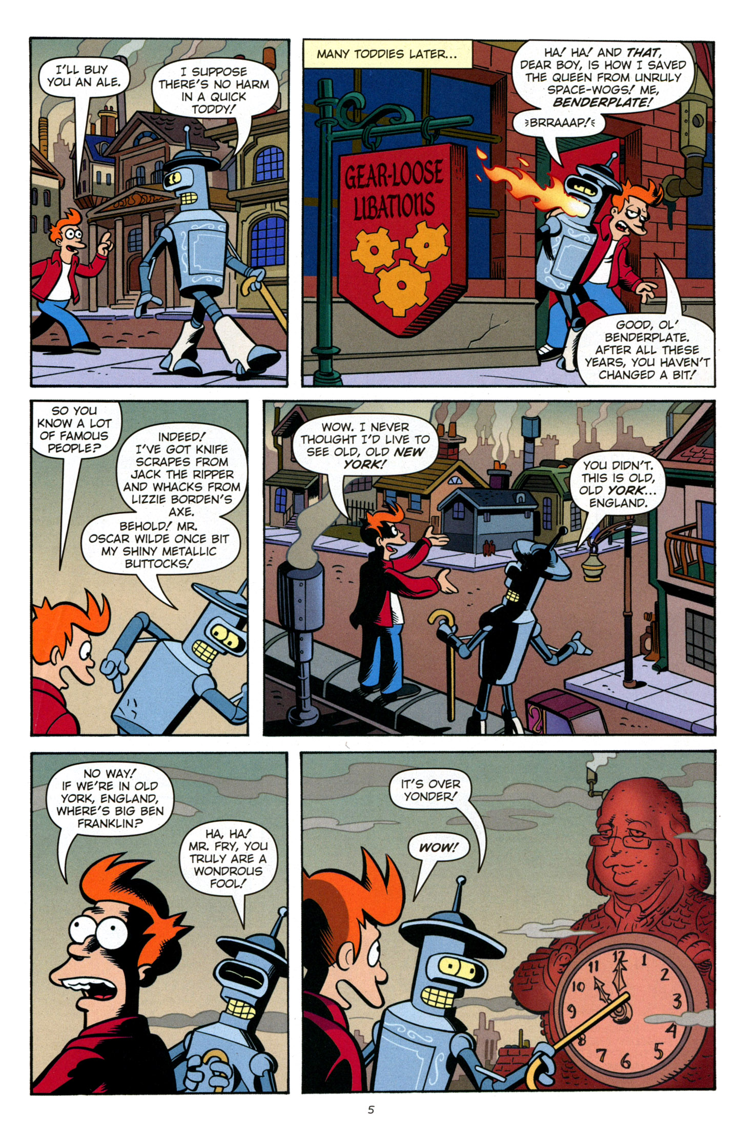 Read online Futurama Comics comic -  Issue #57 - 6