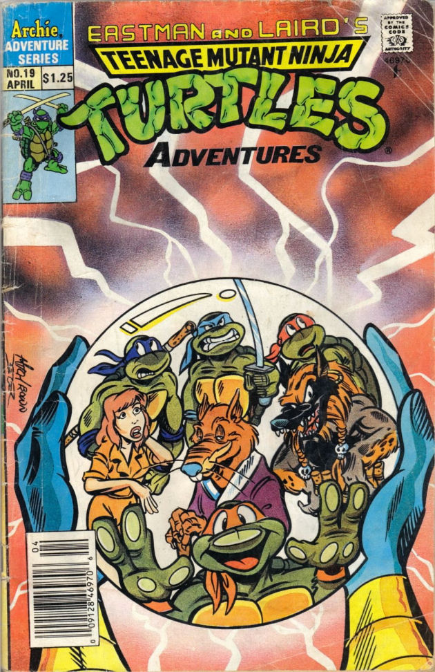Read online Teenage Mutant Ninja Turtles Adventures (1989) comic -  Issue #19 - 1