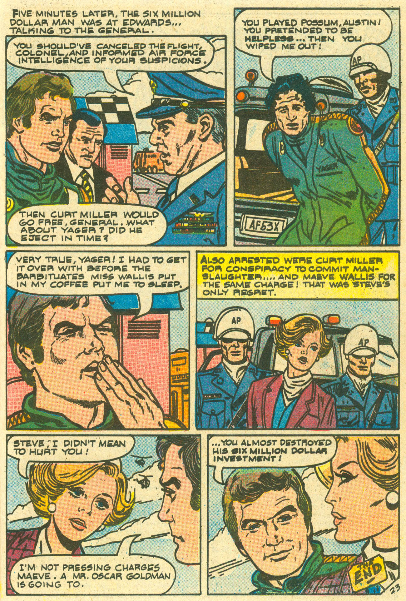 Read online The Six Million Dollar Man [comic] comic -  Issue #8 - 31